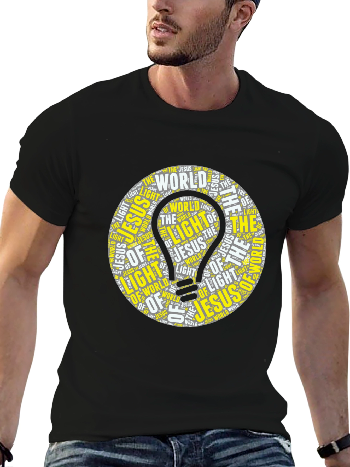 Jesus Light of the World Graphic Tee