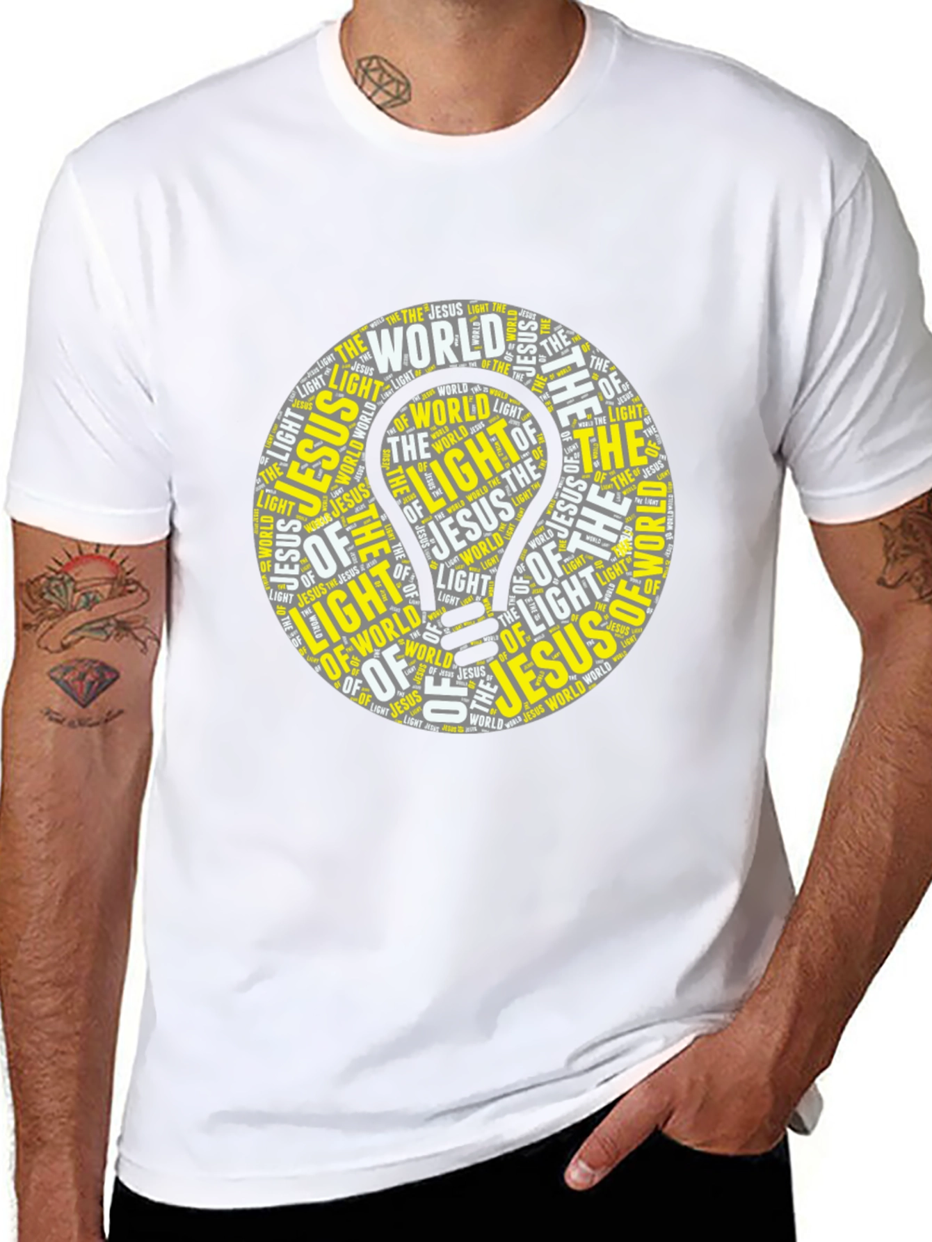 Jesus Light of the World Graphic Tee