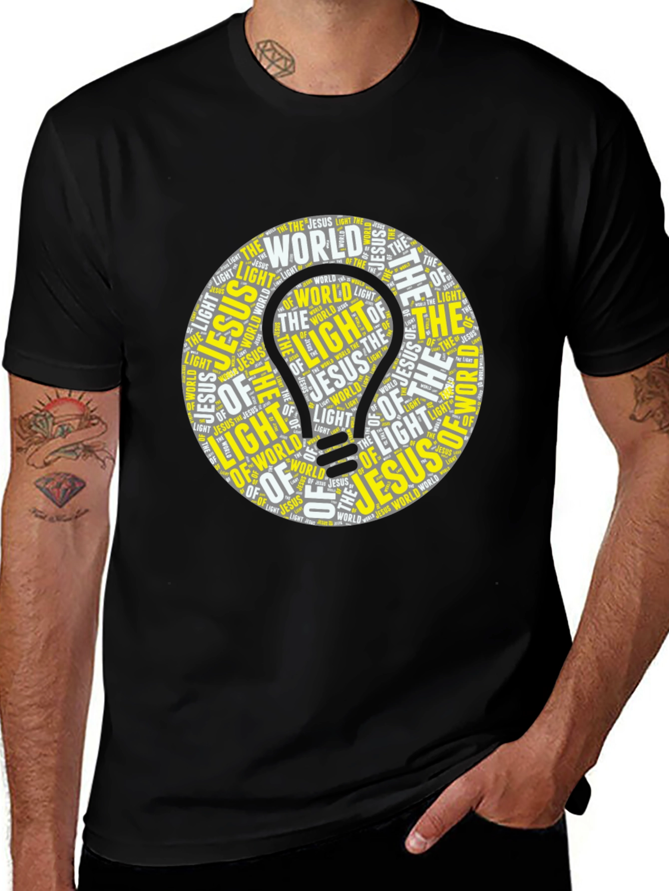 Jesus Light of the World Graphic Tee