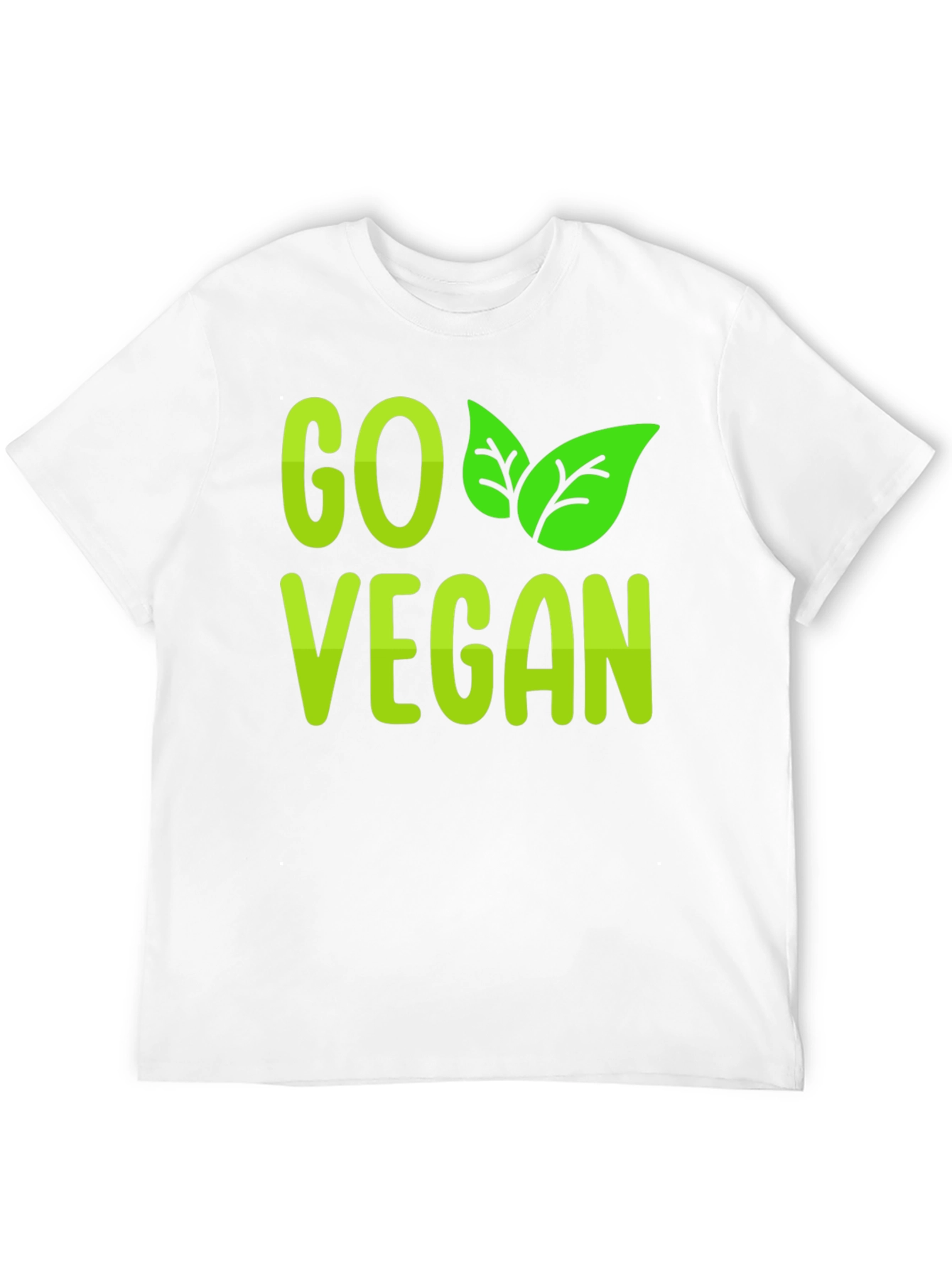 Go Vegan T-Shirt - Stylish Vegan Statement Tee
