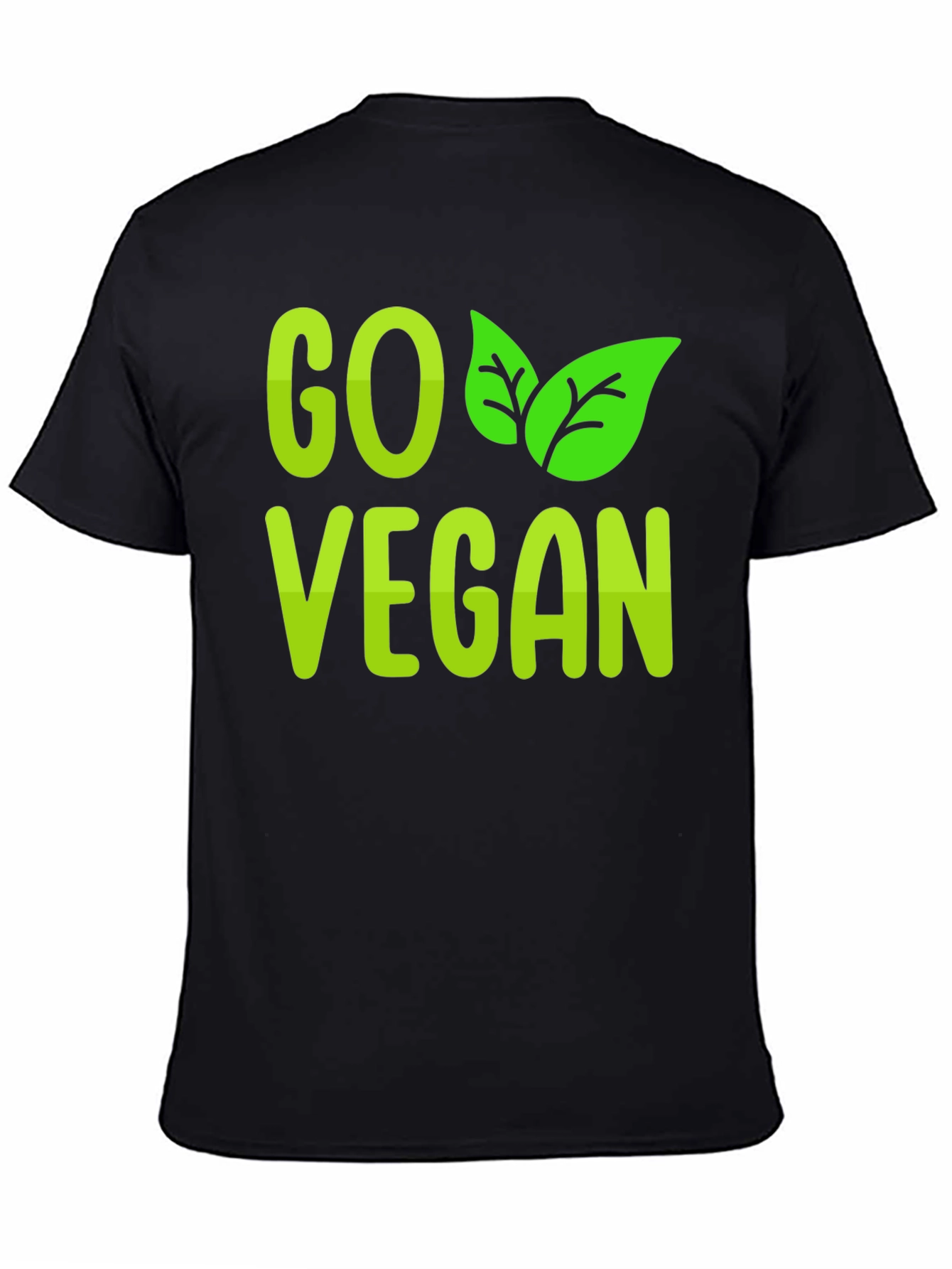 Go Vegan T-Shirt - Stylish Vegan Statement Tee