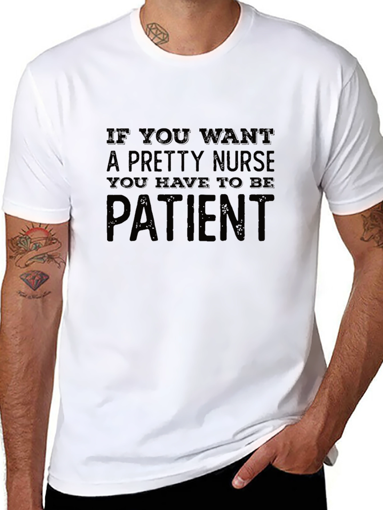 Funny Nurse T-Shirt - Be Patient!