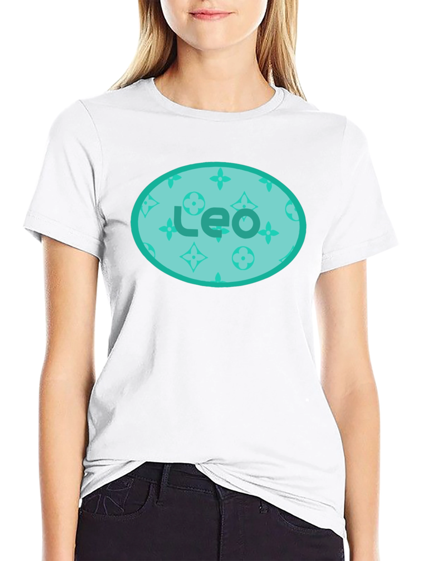 Leo Graphic Tee - Black Stylish Crew Neck T-Shirt