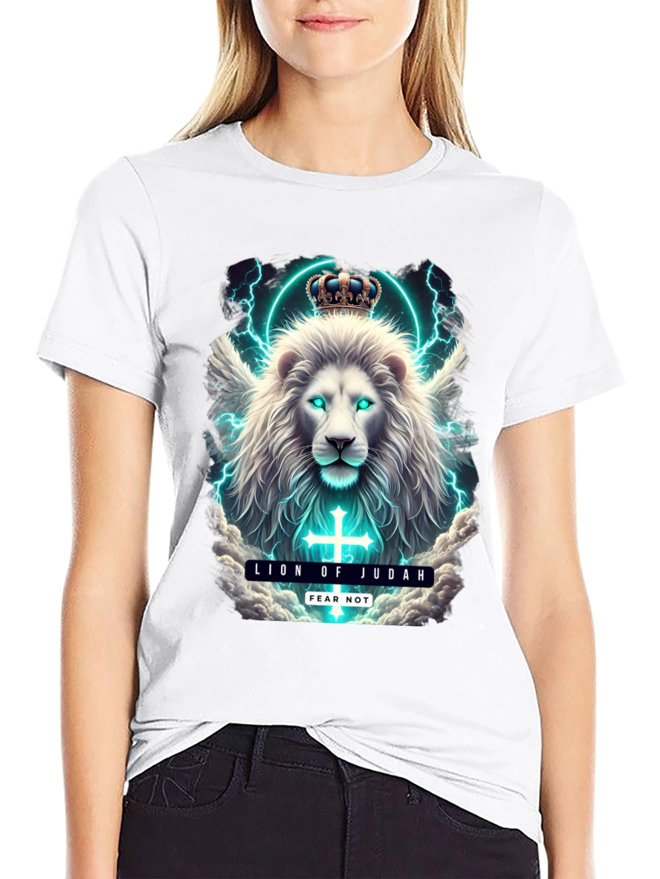 Lion of Judah T-Shirt - Fear Not Graphic Tee