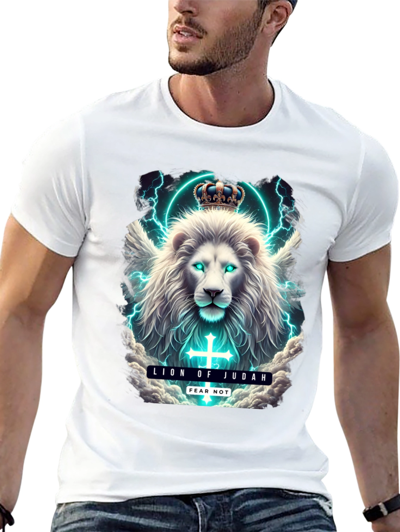 Lion of Judah T-Shirt - Fear Not Graphic Tee