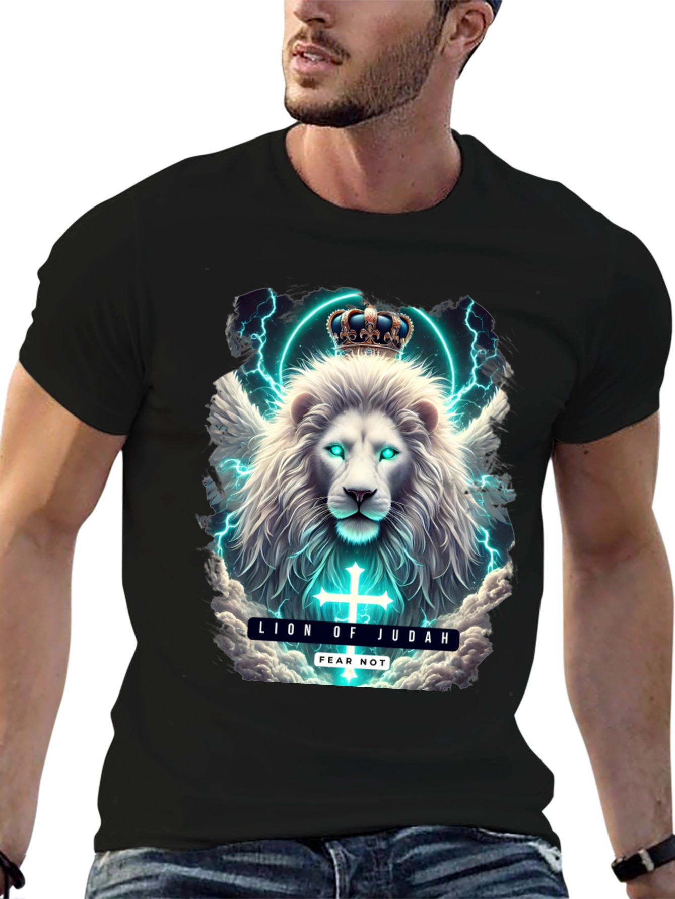Lion of Judah T-Shirt - Fear Not Graphic Tee
