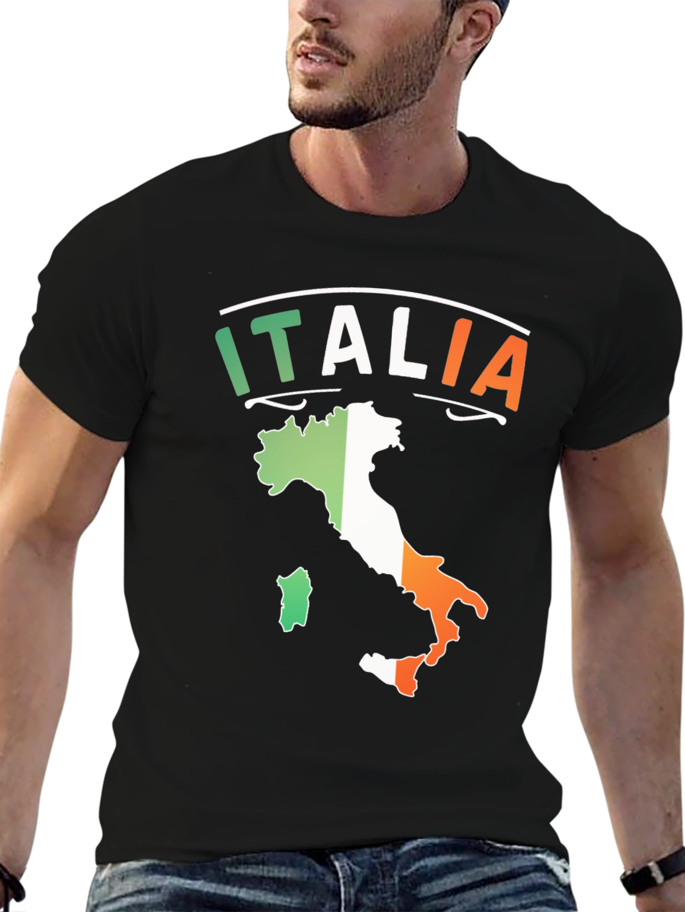 Italia Map T-Shirt - Italian Pride Tee