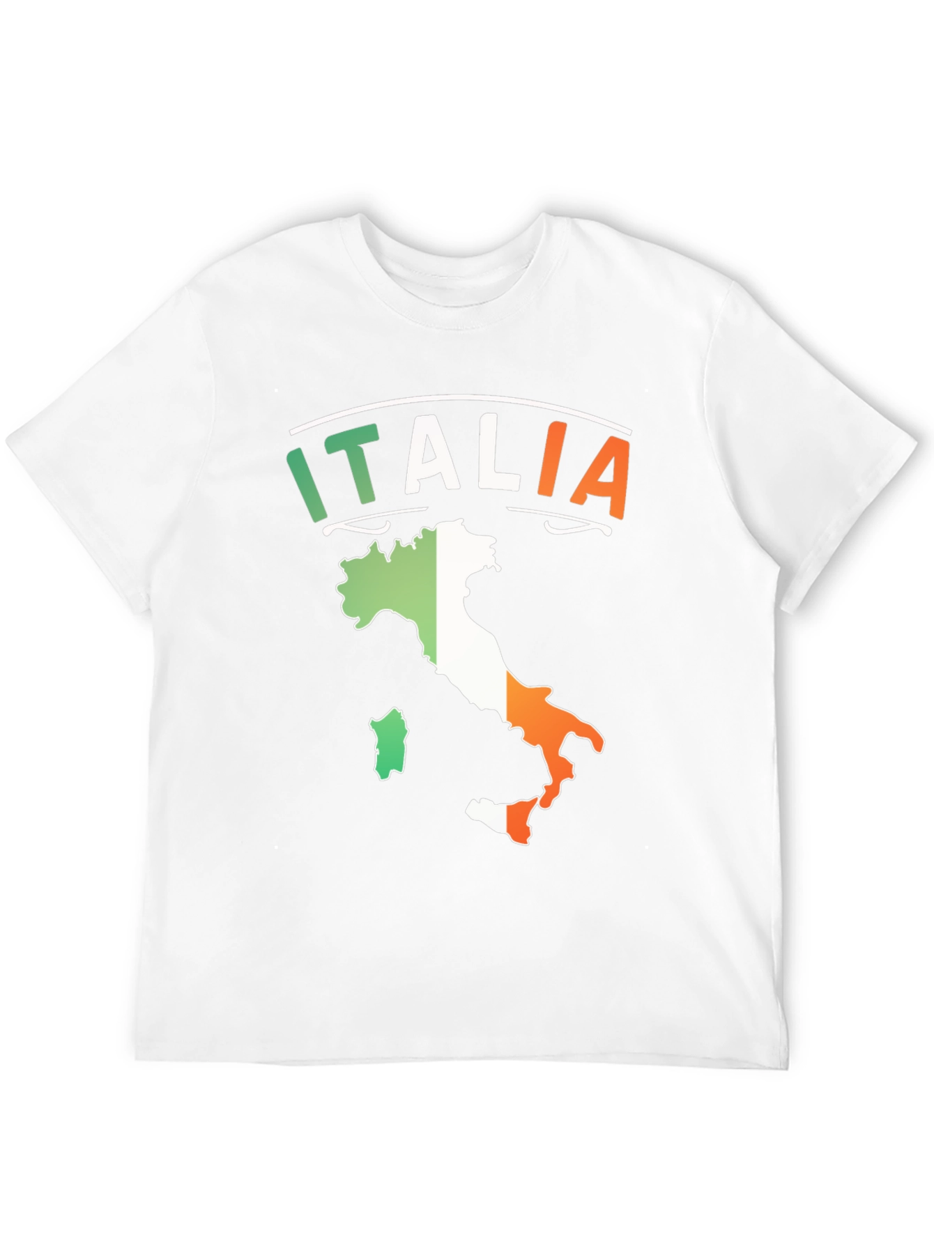 Italia Map T-Shirt - Italian Pride Tee