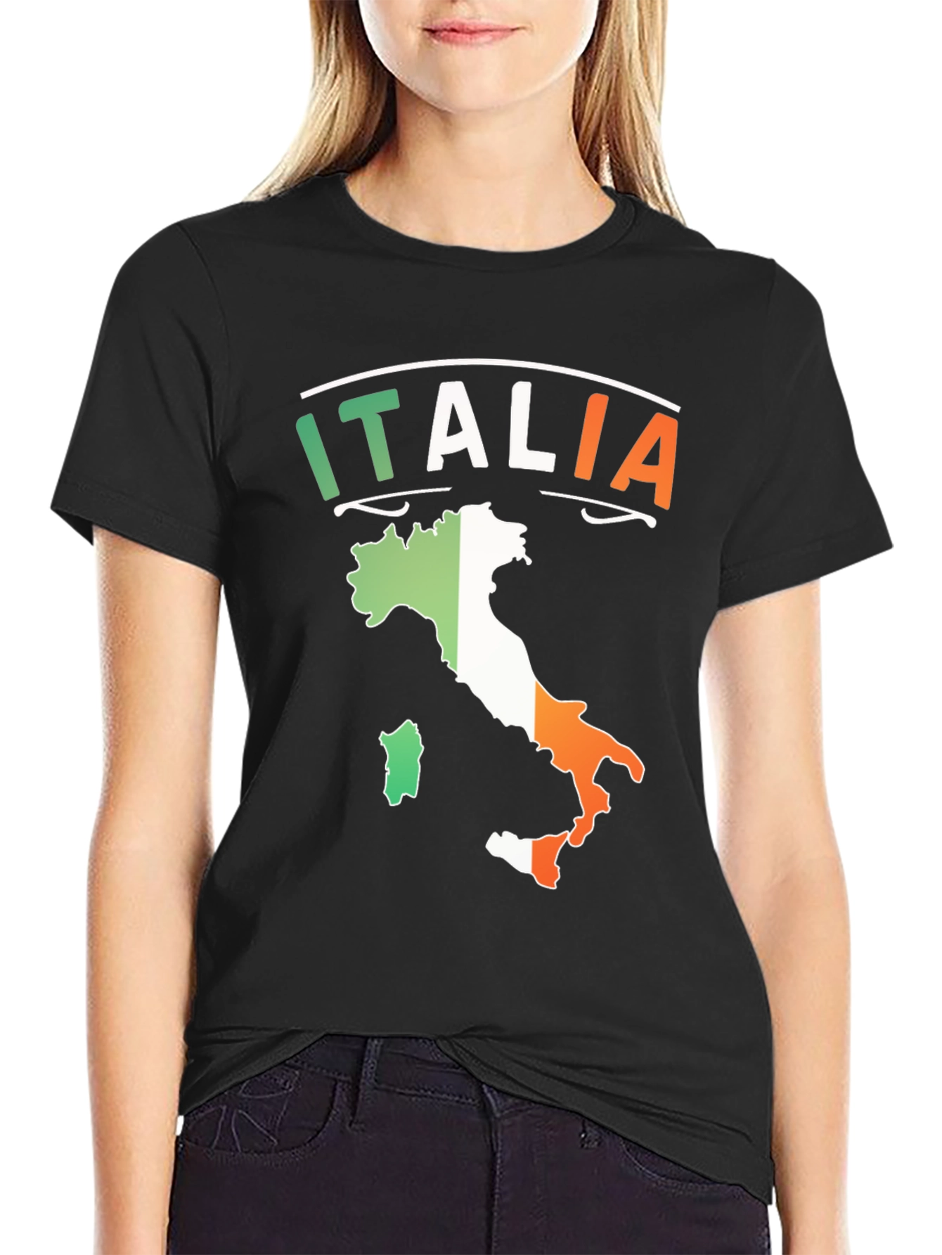 Italia Map T-Shirt - Italian Pride Tee