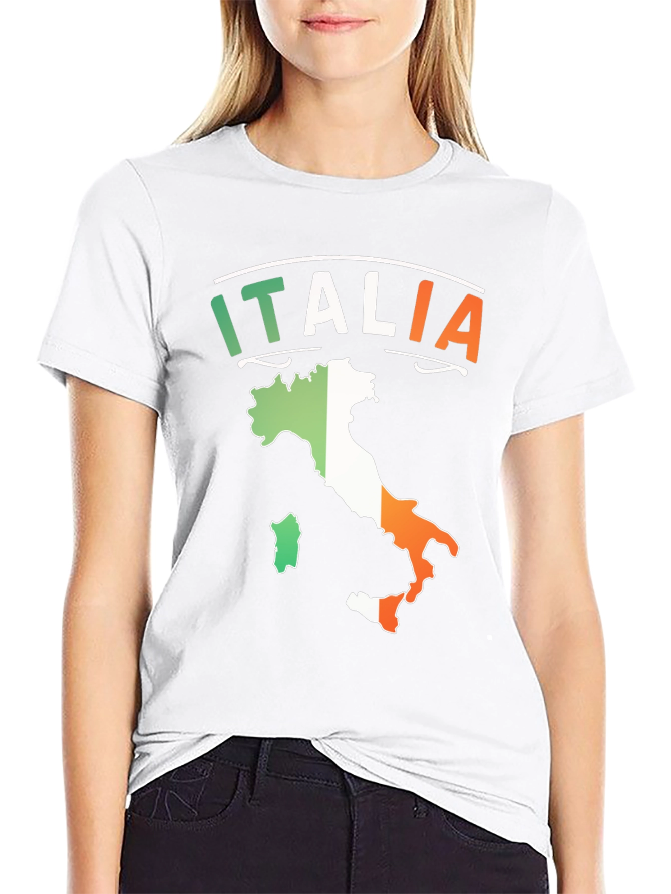 Italia Map T-Shirt - Italian Pride Tee