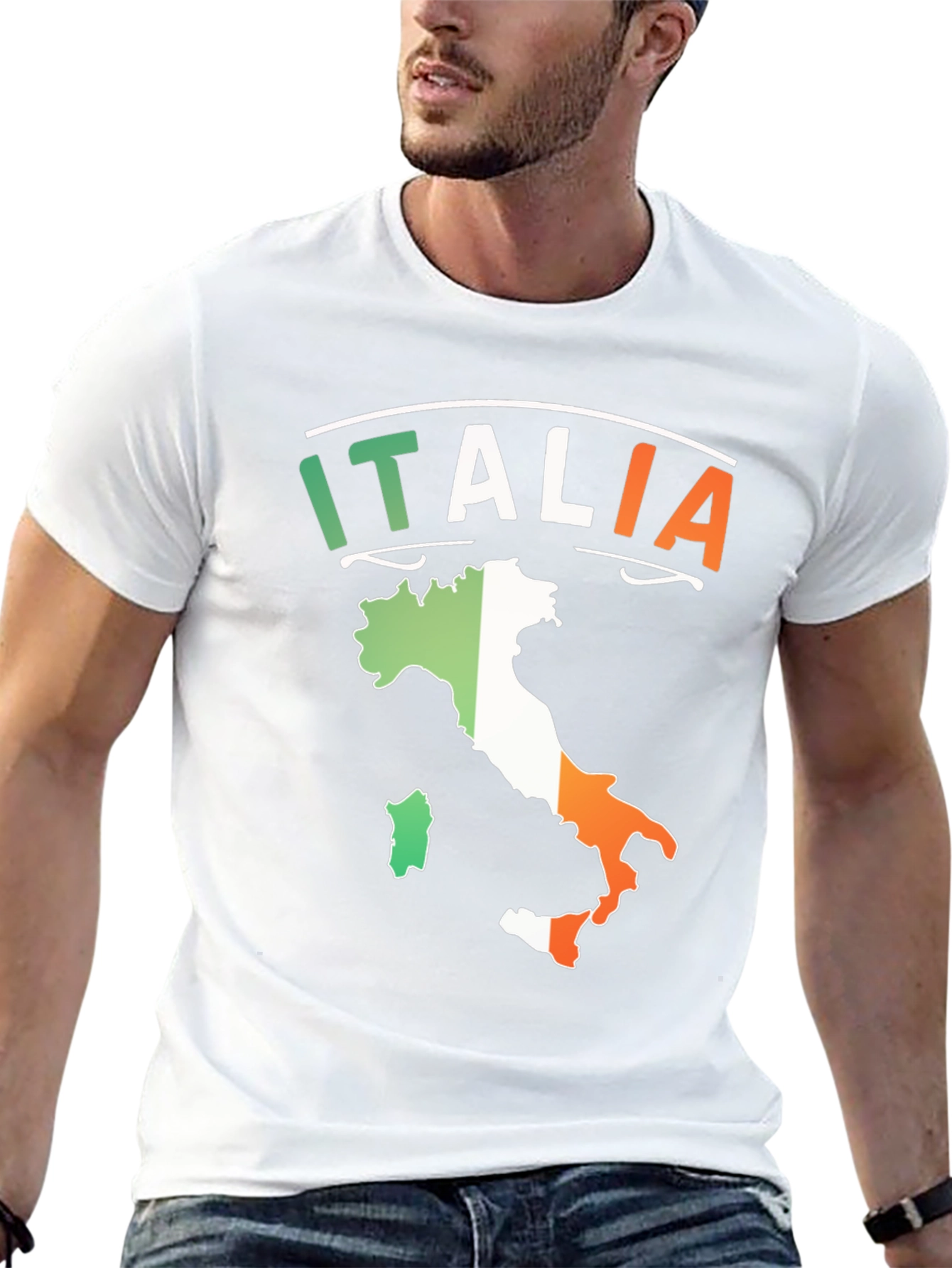Italia Map T-Shirt - Italian Pride Tee