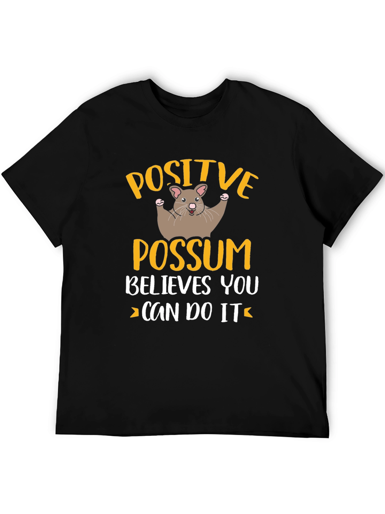 Positive Possum Believes in You Graphic Tee