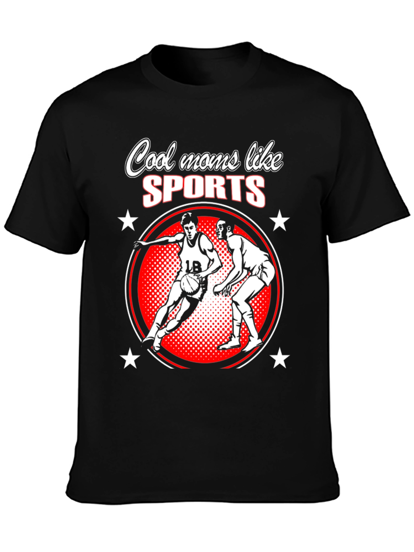 Cool Moms Like Sports Basketball T-Shirt