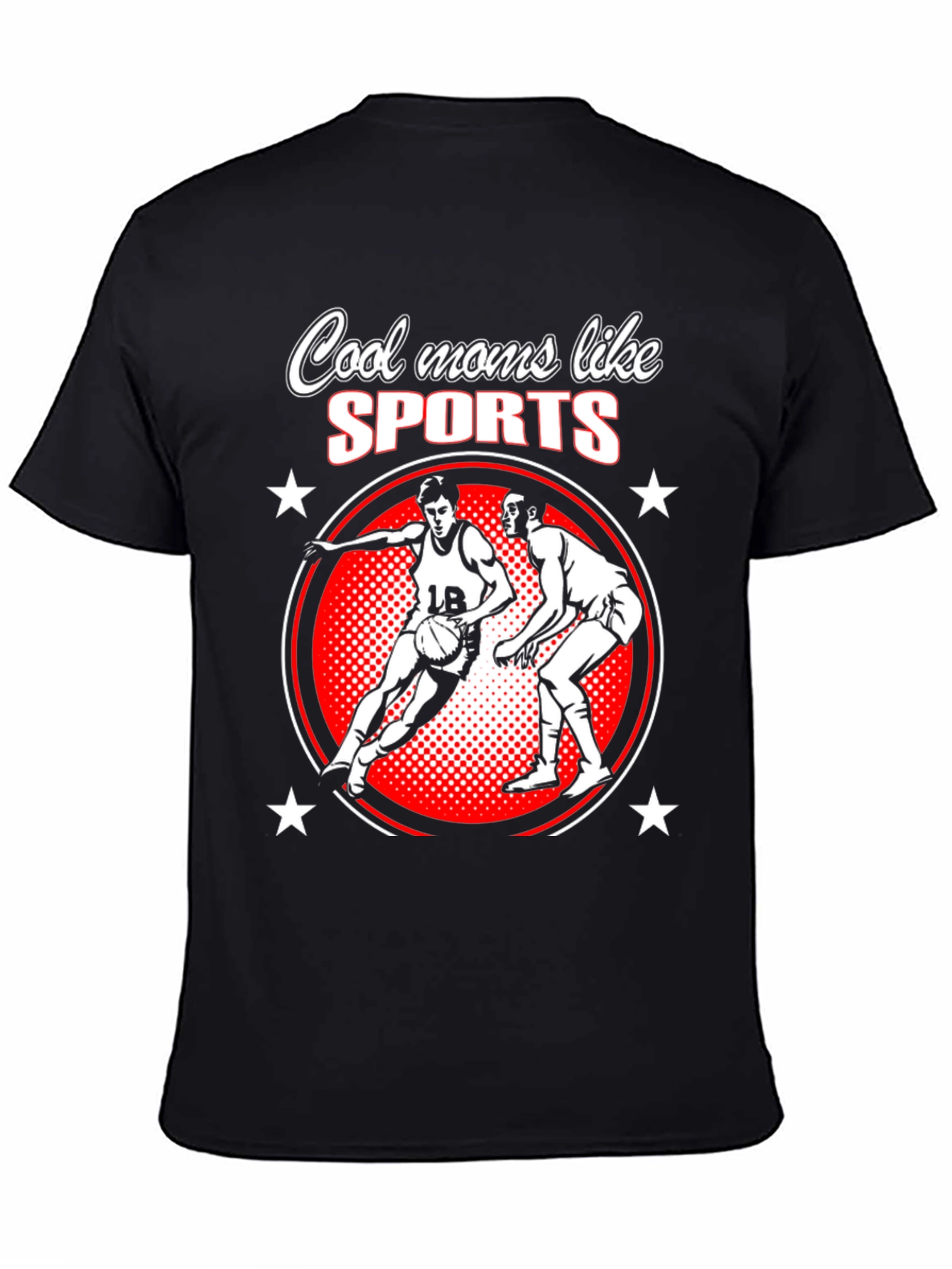 Cool Moms Like Sports Basketball T-Shirt