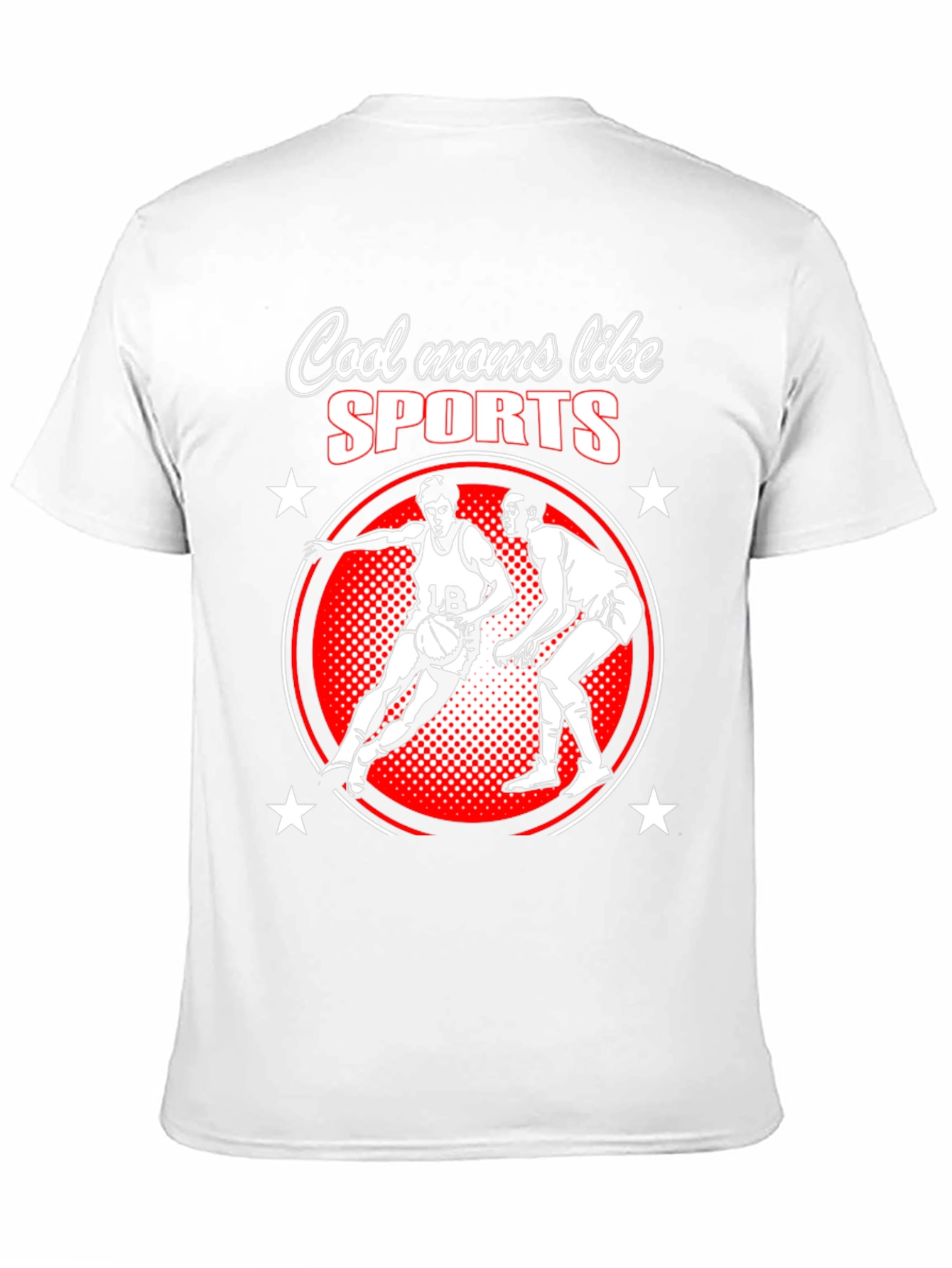 Cool Moms Like Sports Basketball T-Shirt