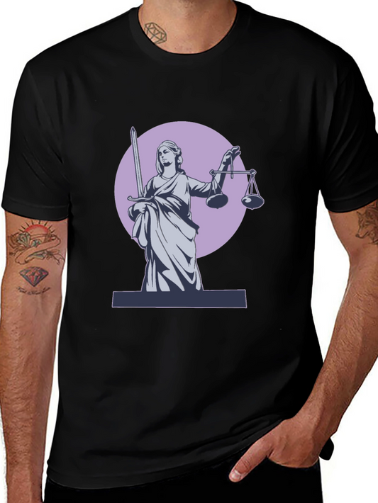 Justice Scale T-Shirt - Law and Order Tee