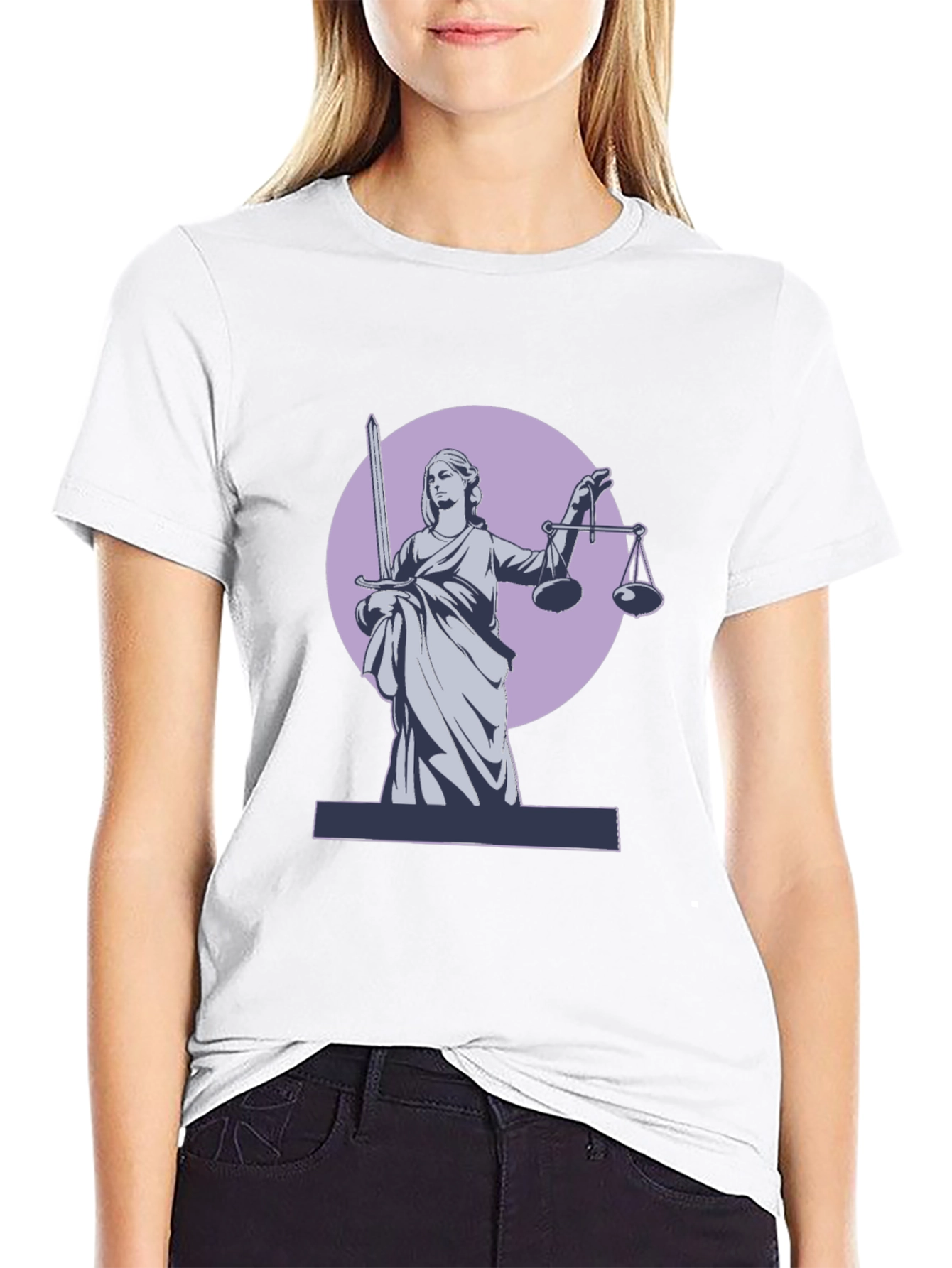 Justice Scale T-Shirt - Law and Order Tee