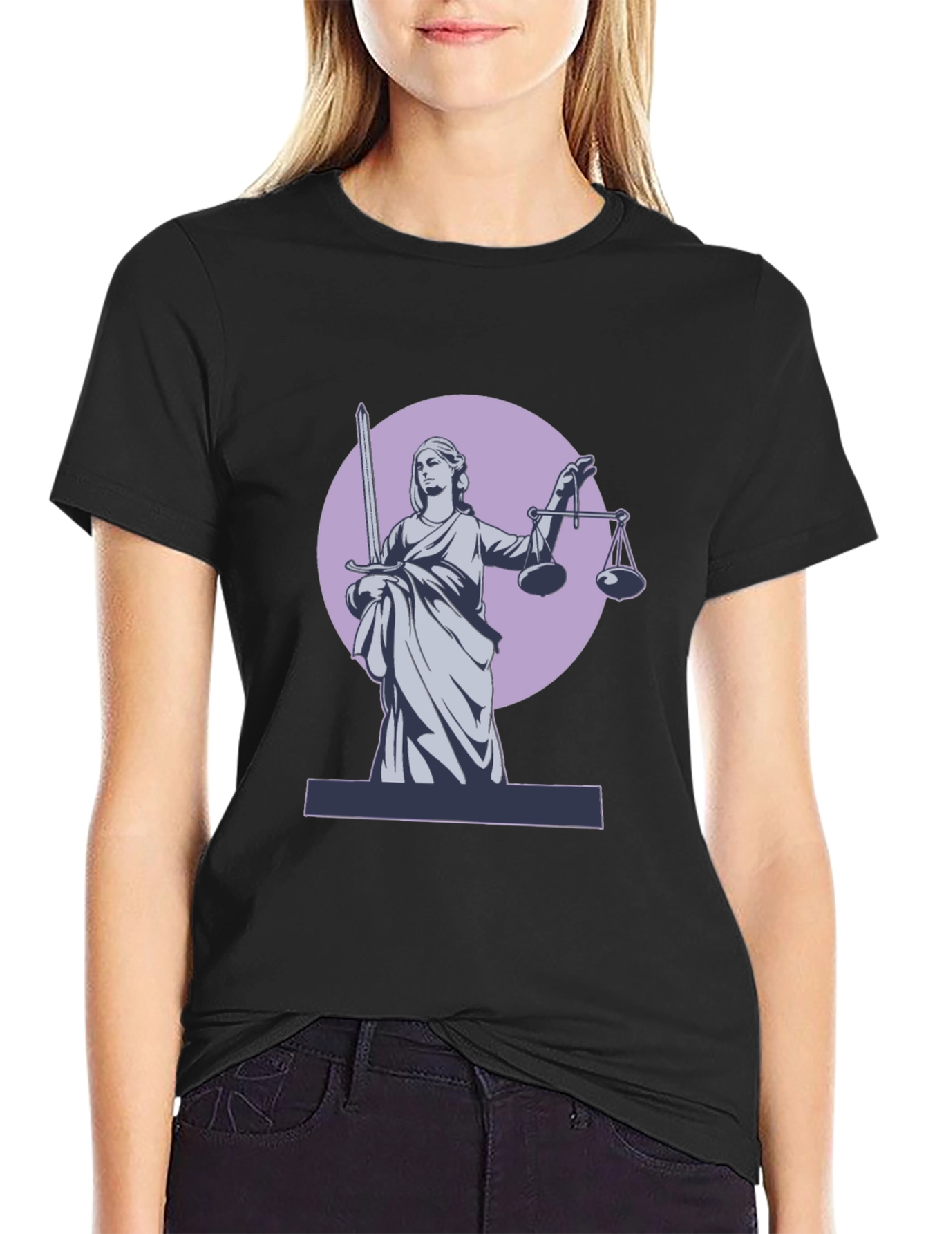 Justice Scale T-Shirt - Law and Order Tee