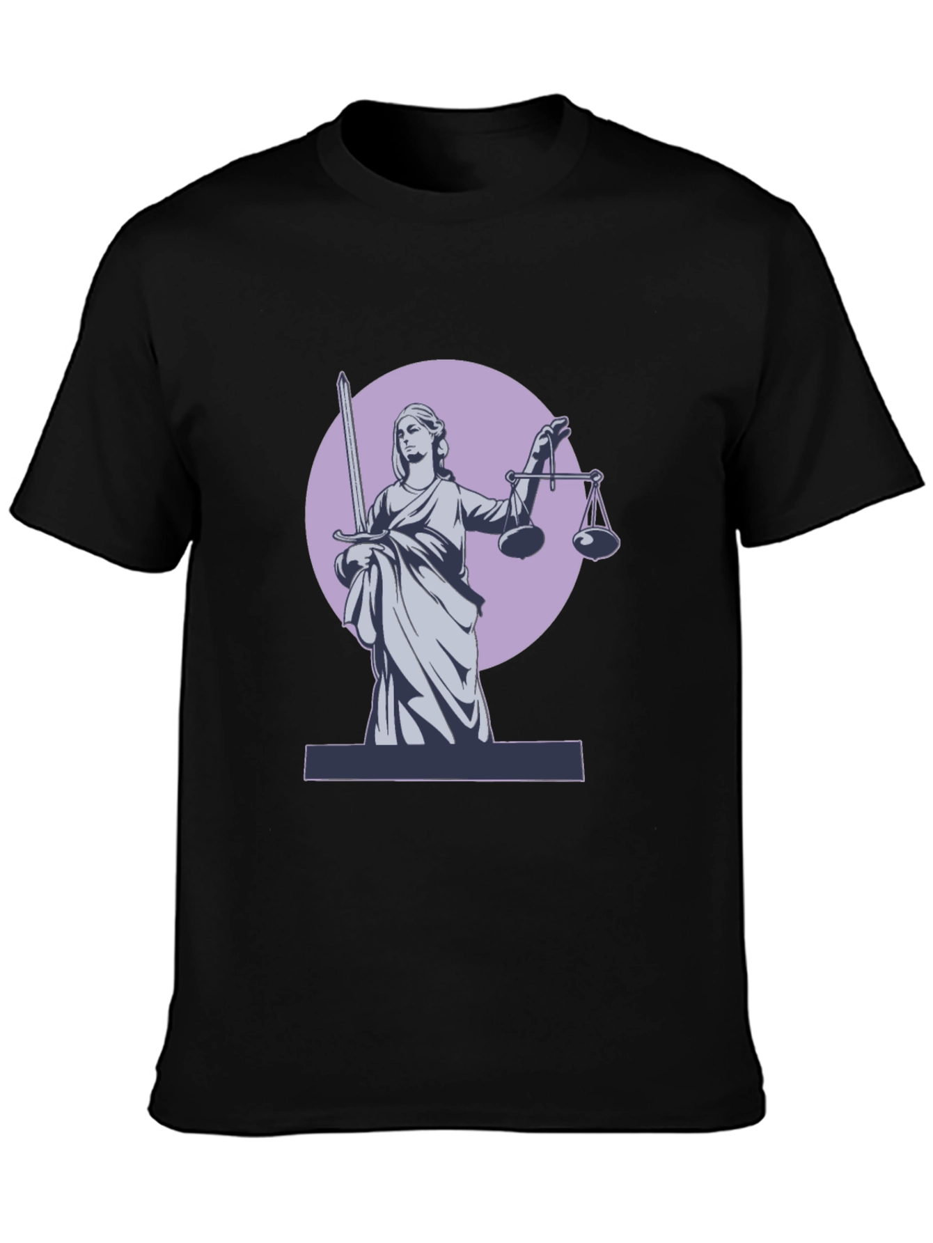 Justice Scale T-Shirt - Law and Order Tee