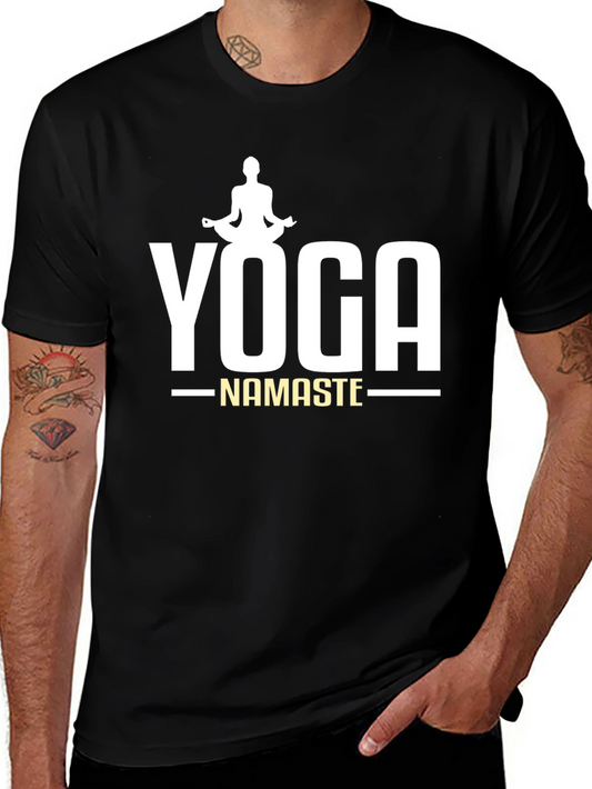 Yoga Namaste Graphic Tee - Meditation Zen Shirt