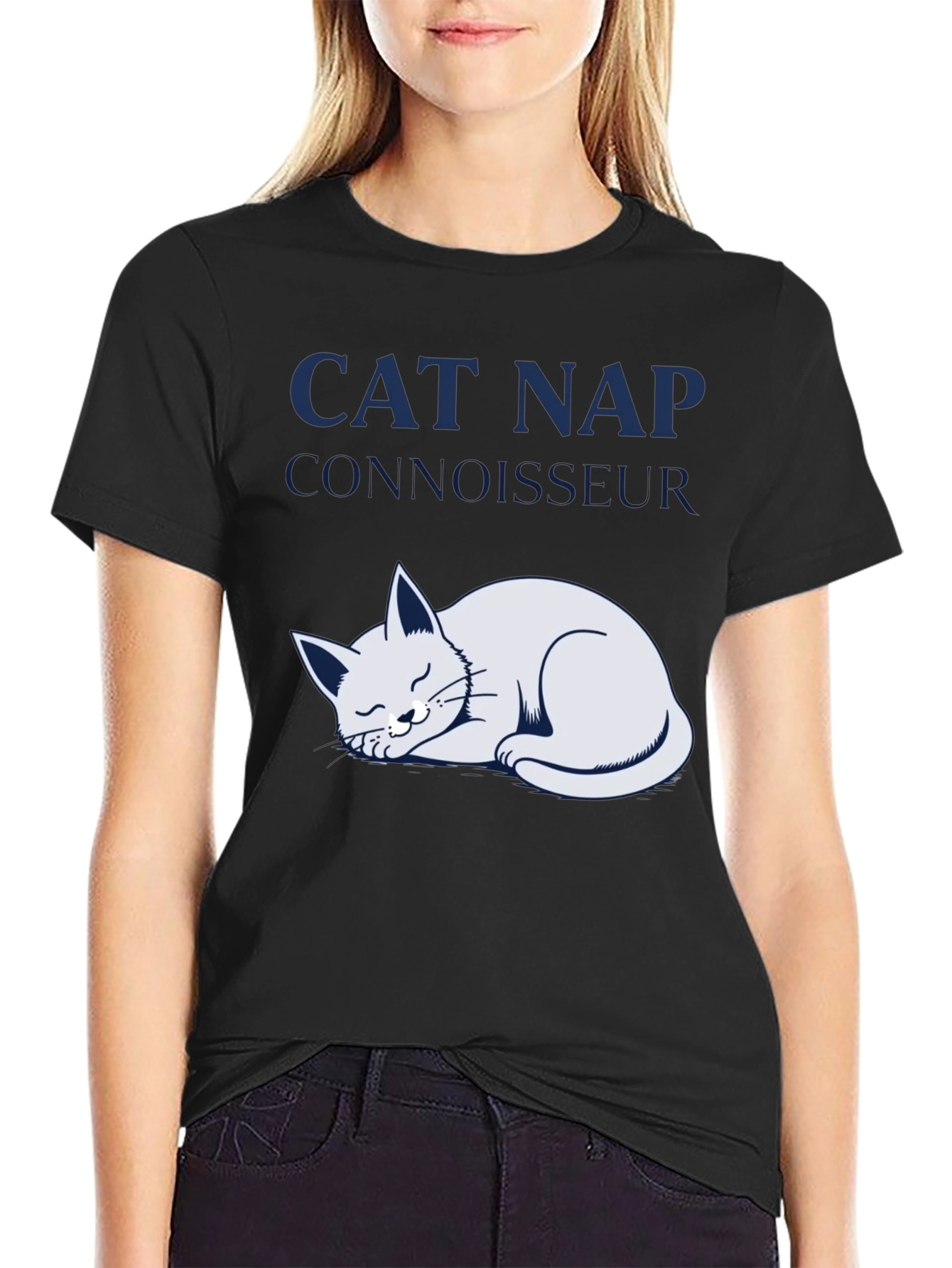 Cat Nap Connoisseur T-Shirt - Cozy & Fun!