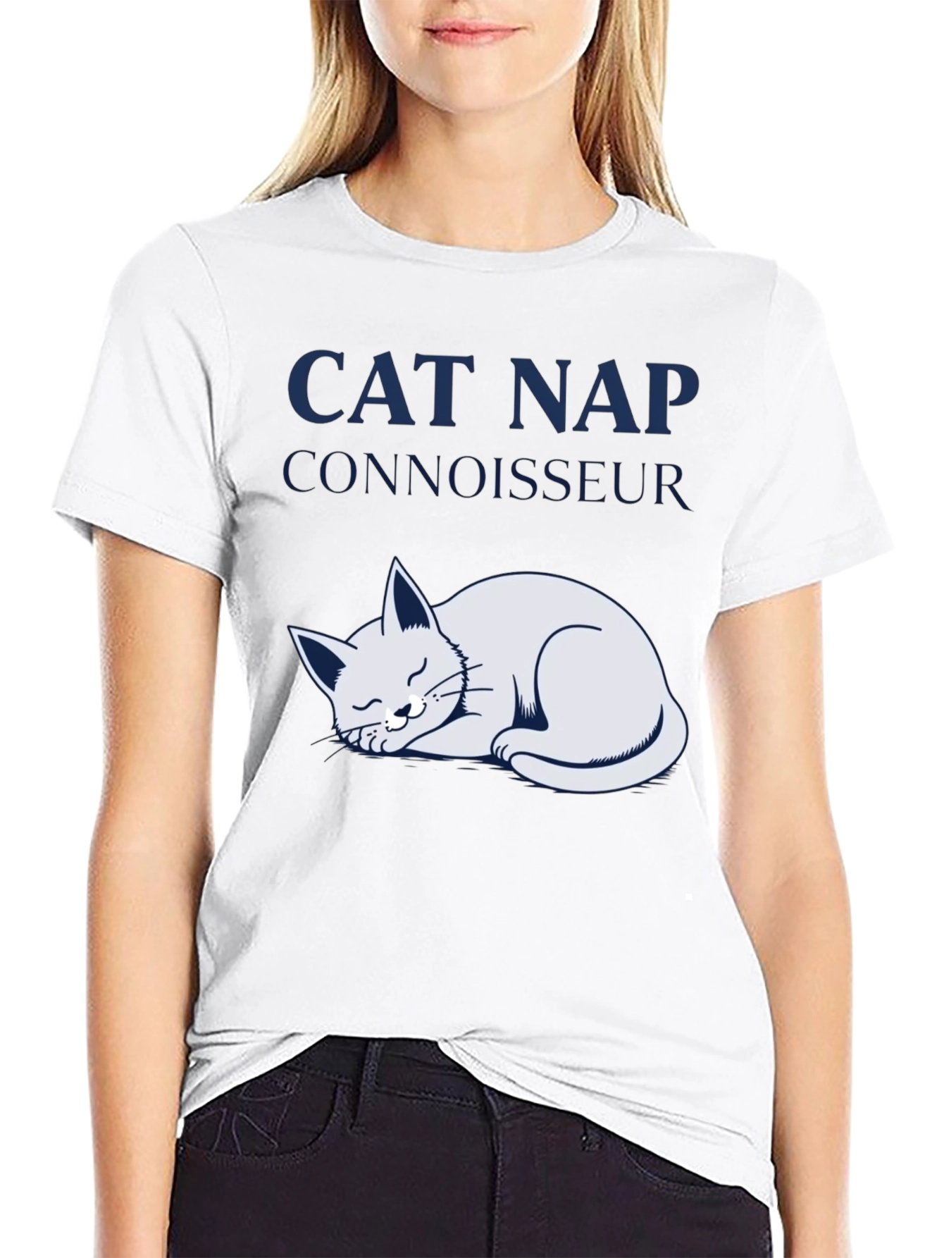 Cat Nap Connoisseur T-Shirt - Cozy & Fun!