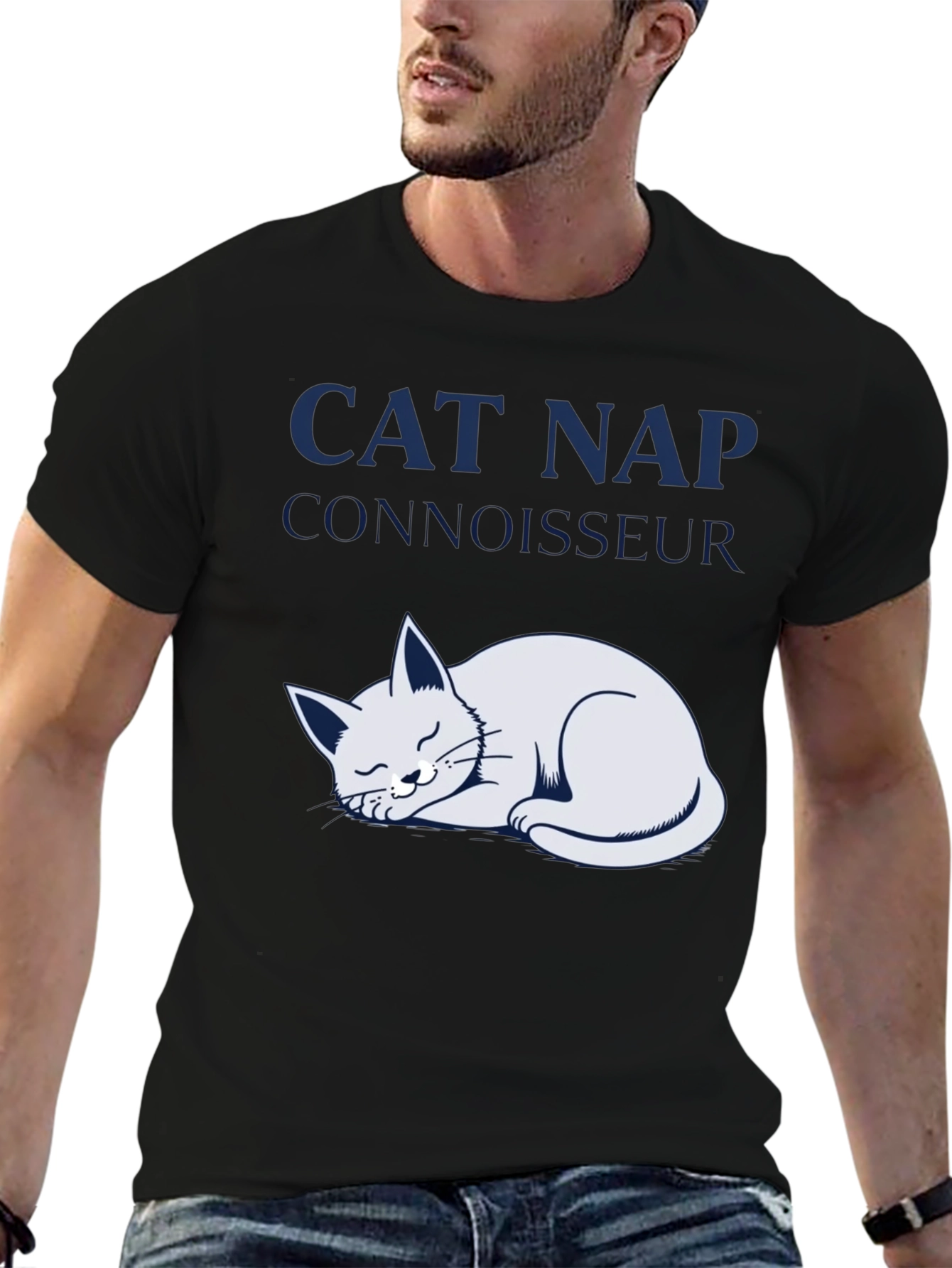 Cat Nap Connoisseur T-Shirt - Cozy & Fun!