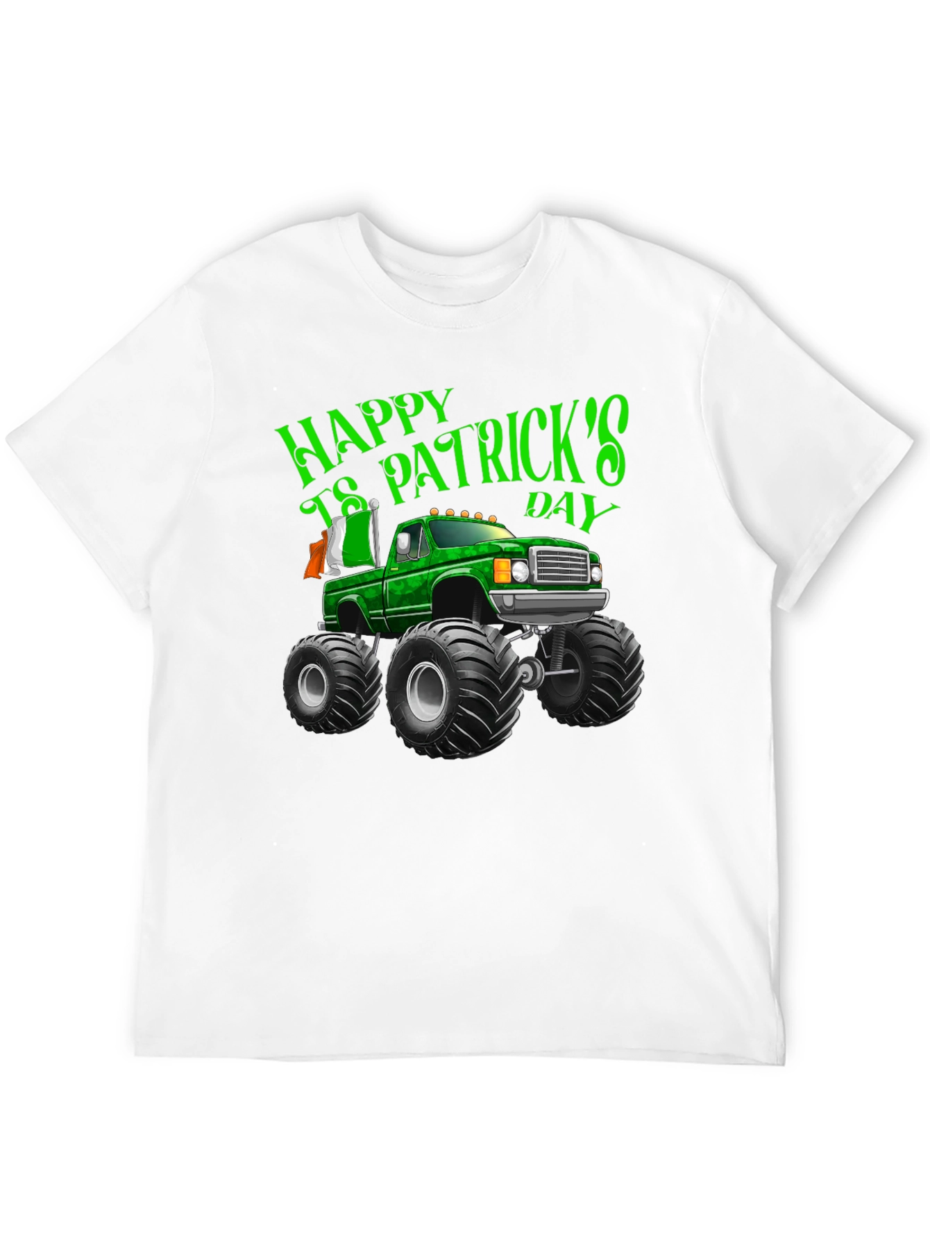 St. Patricks Day Monster Truck Tee