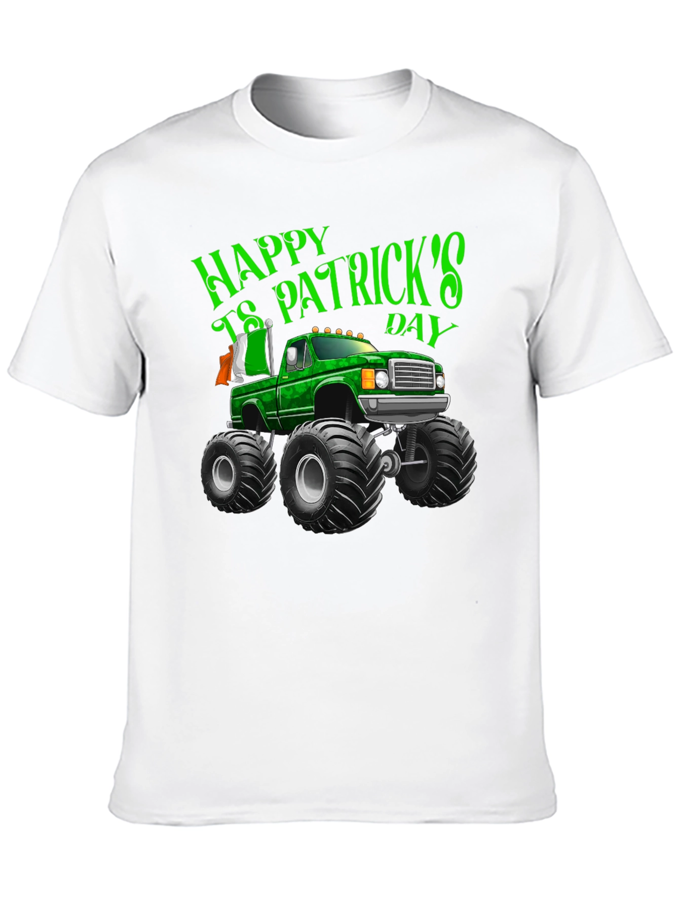 St. Patricks Day Monster Truck Tee