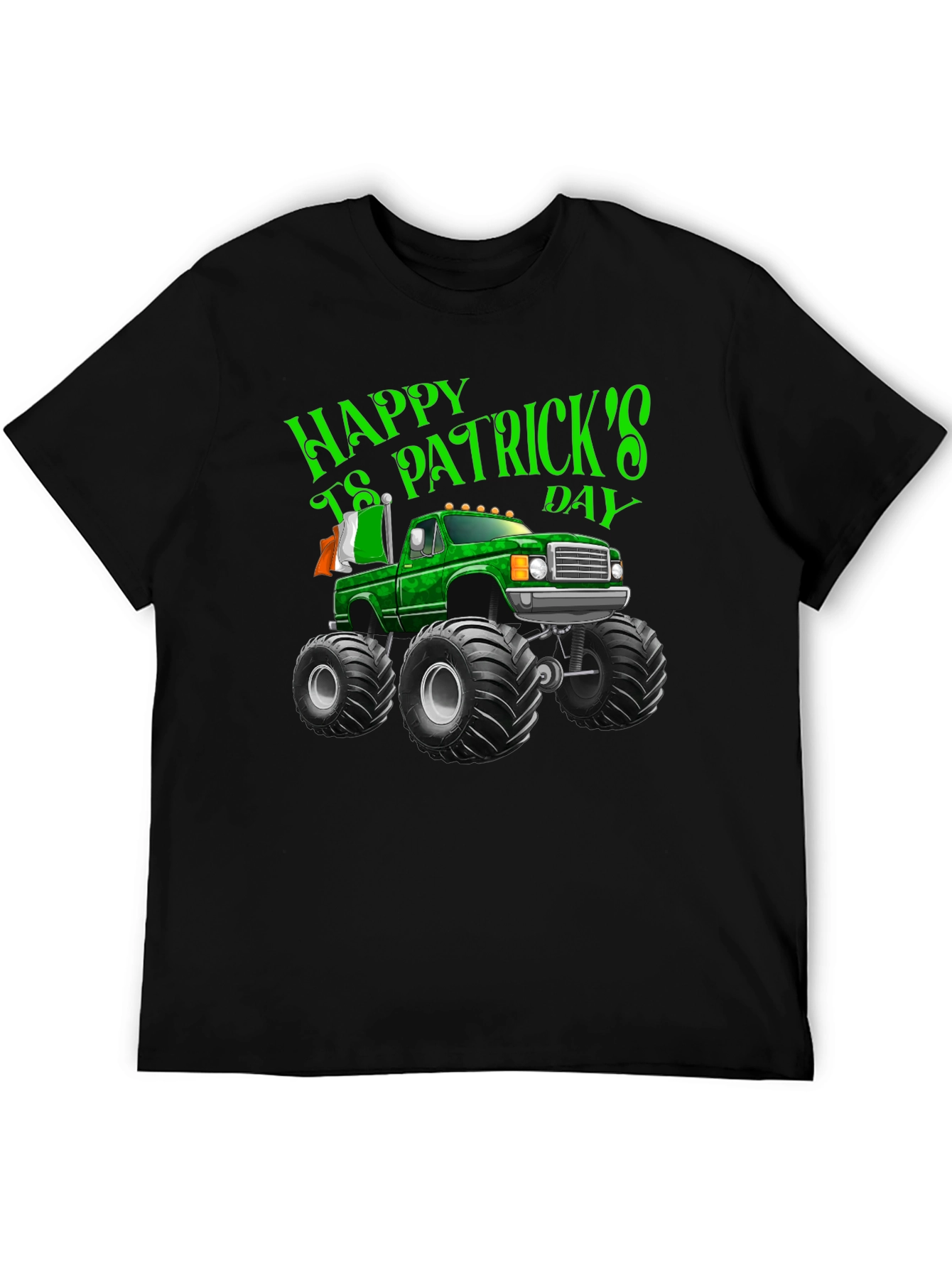 St. Patricks Day Monster Truck Tee