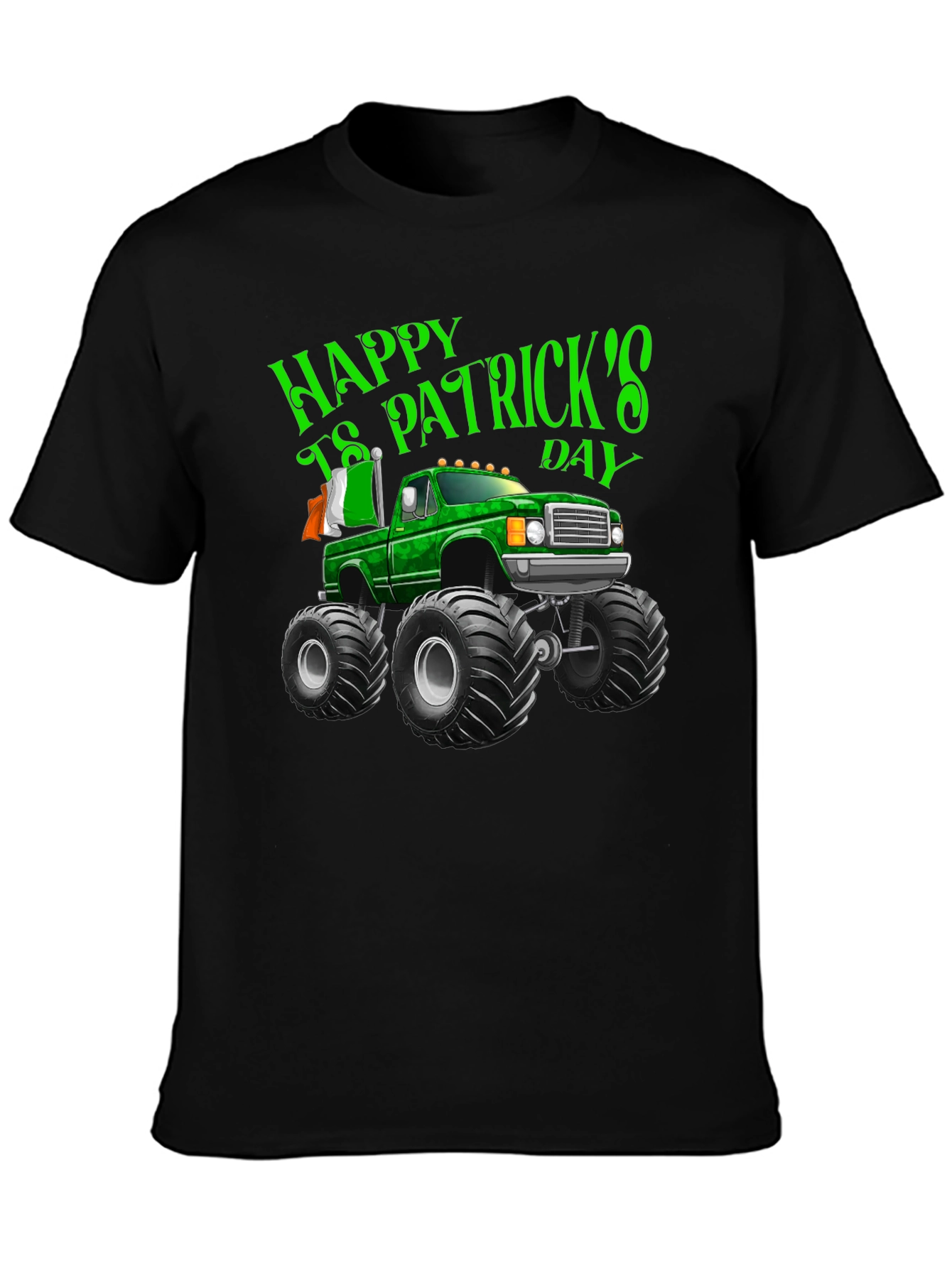 St. Patricks Day Monster Truck Tee