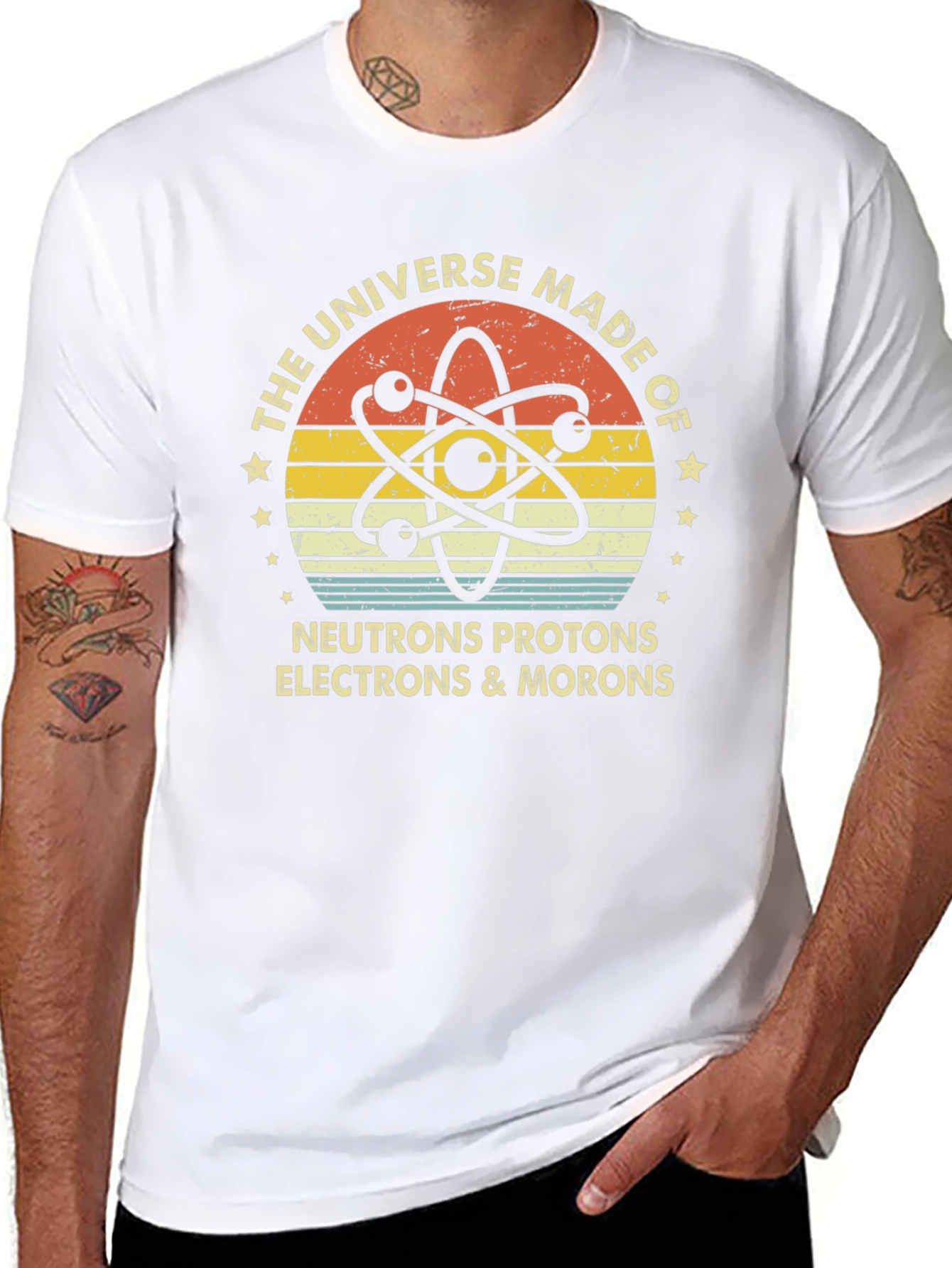 Universe Made of Morons Funny Science T-Shirt