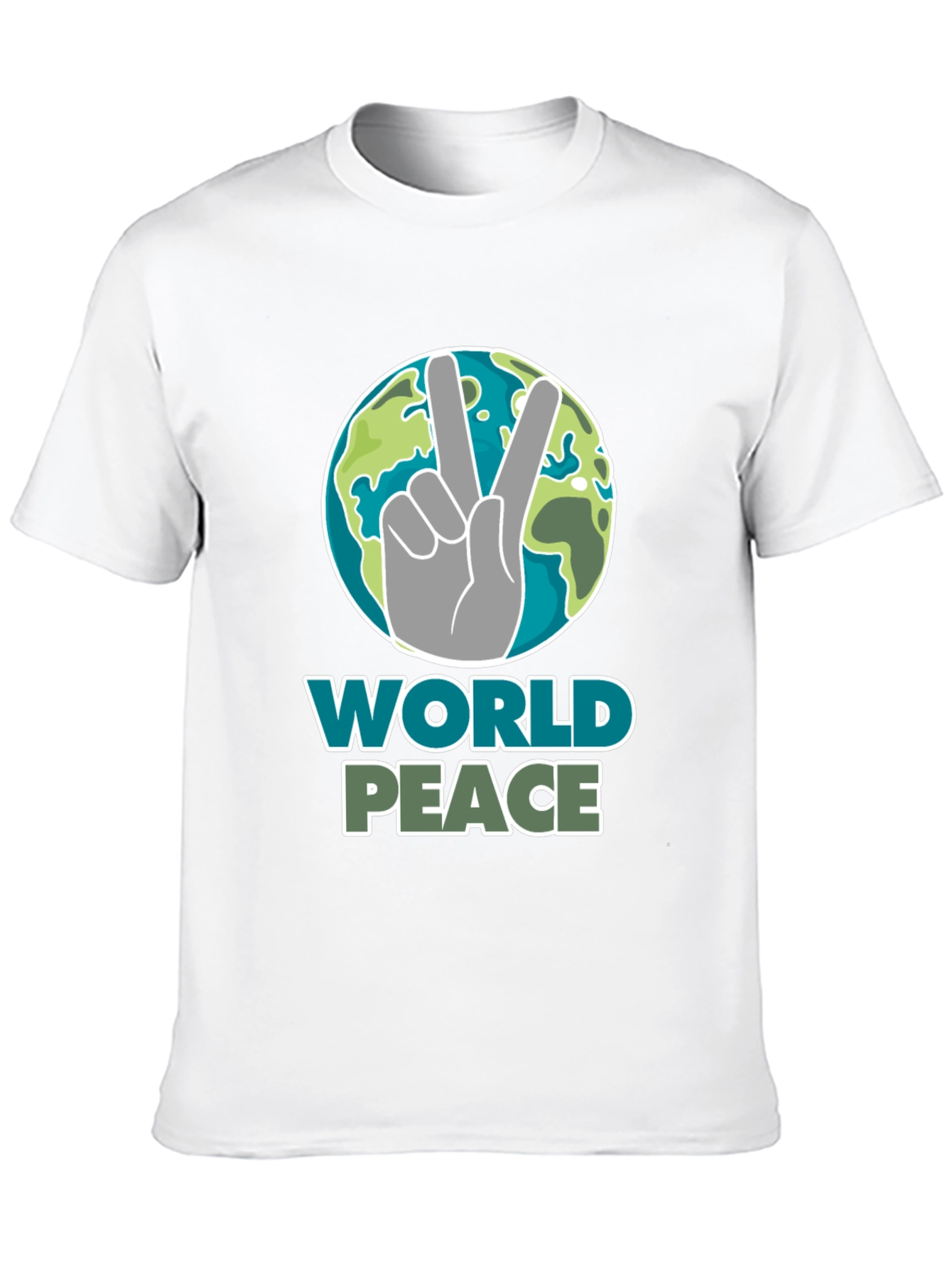 World Peace Graphic T-Shirt - Earth Day Tee