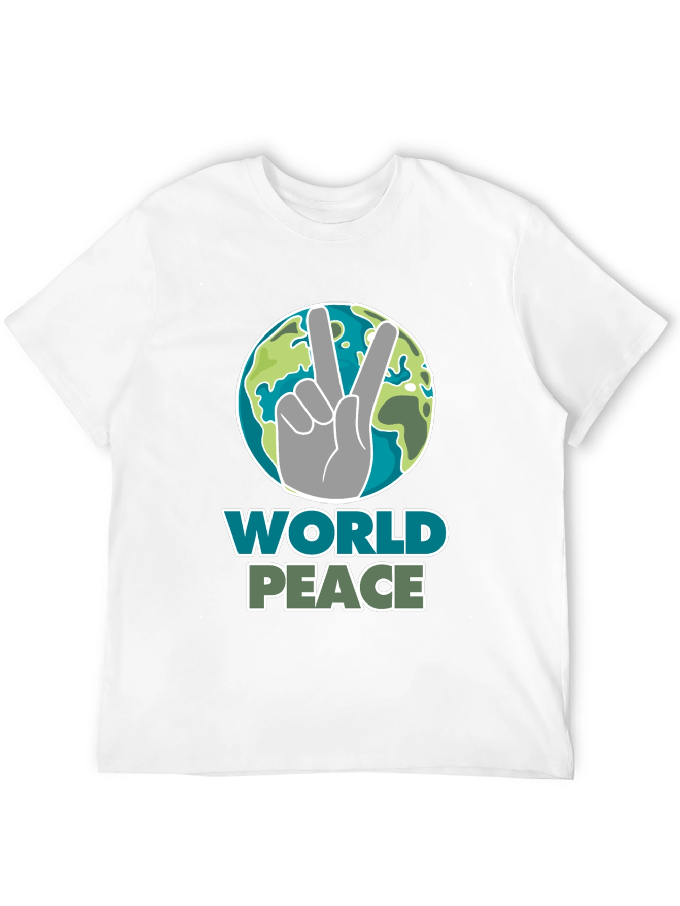 World Peace Graphic T-Shirt - Earth Day Tee