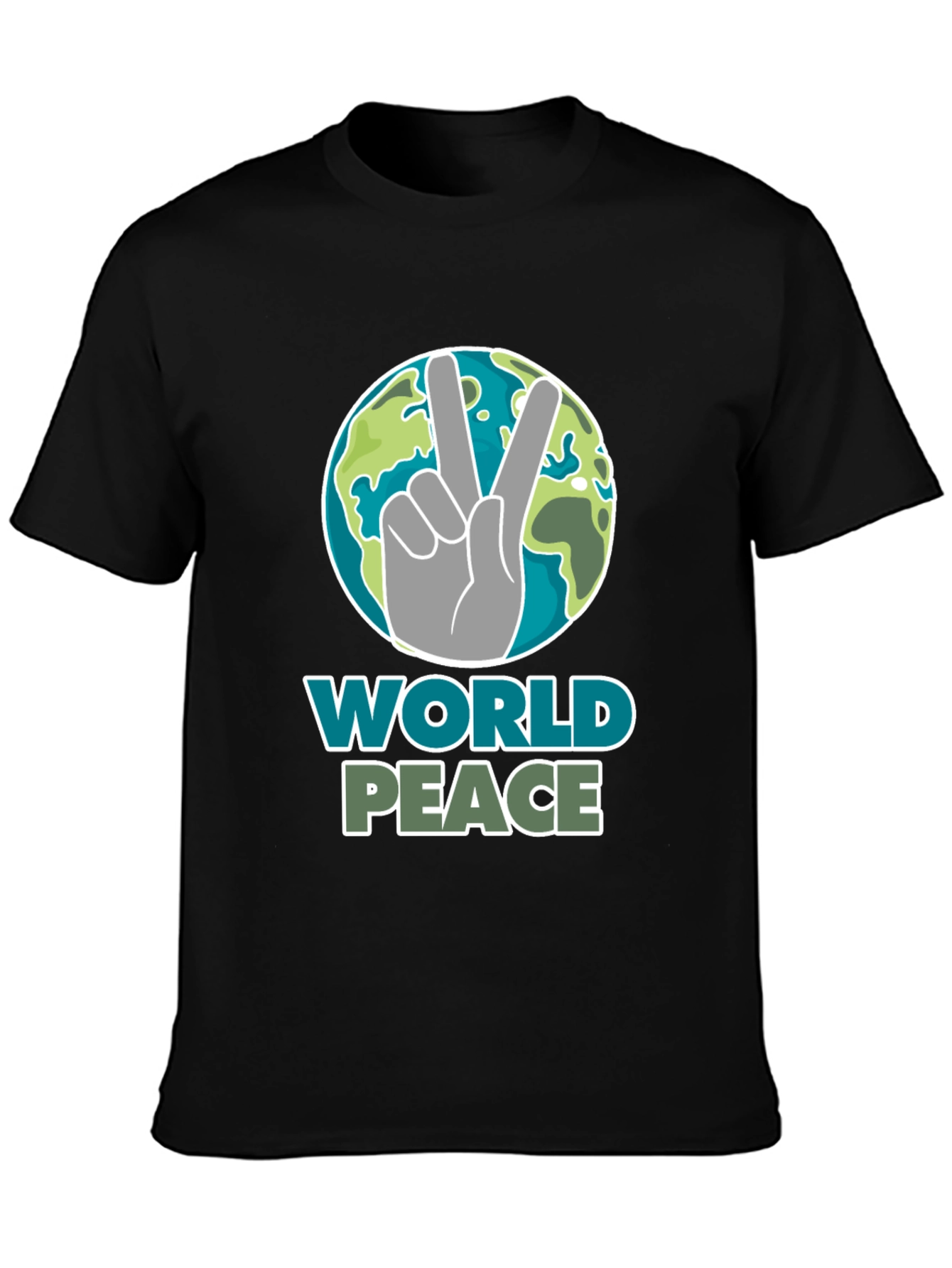 World Peace Graphic T-Shirt - Earth Day Tee