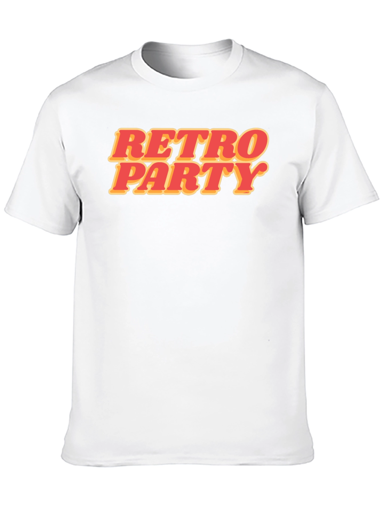 Retro Party Graphic T-Shirt - Stylish Black Tee