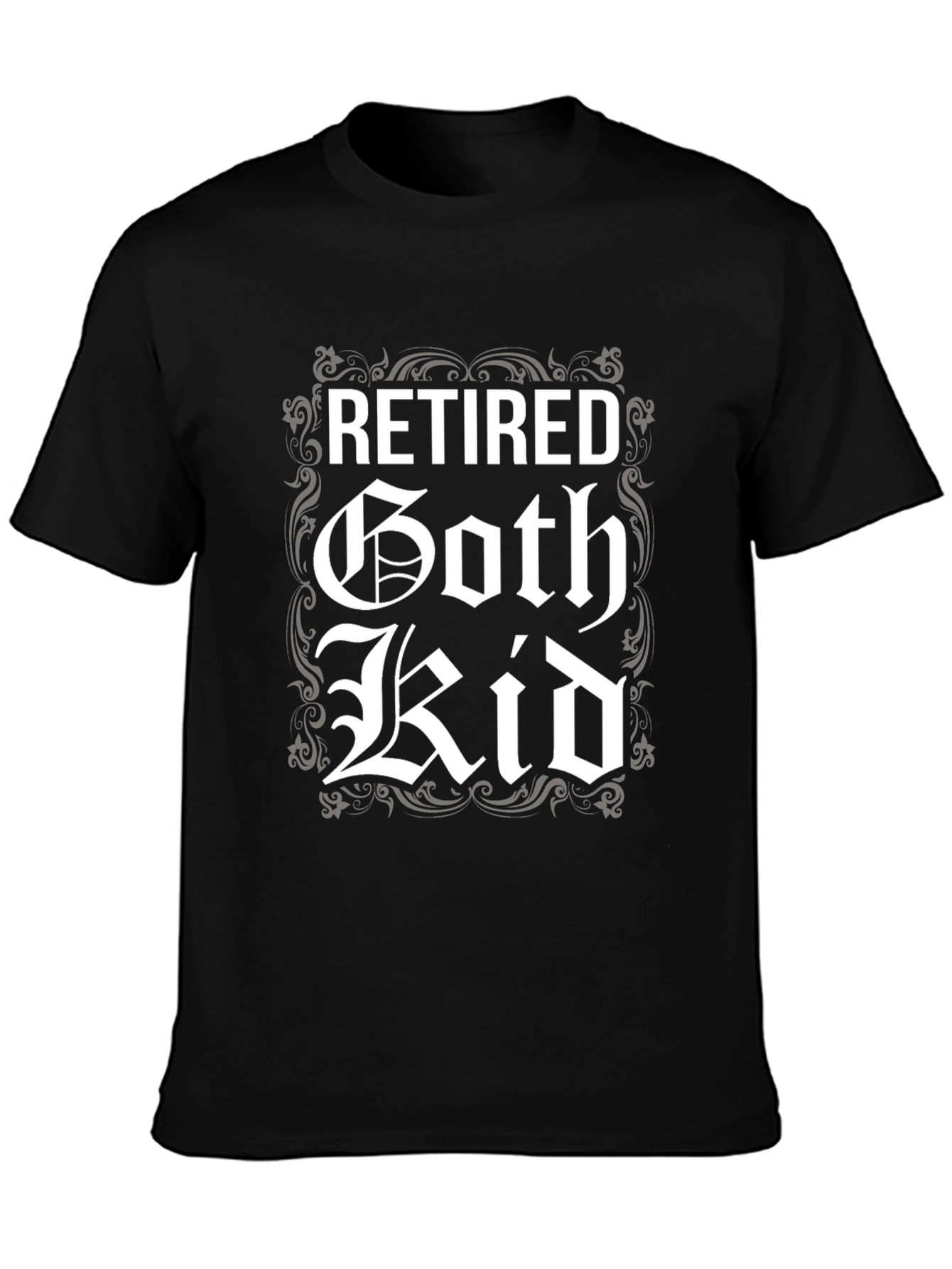 Retired Goth Kid Black T-Shirt
