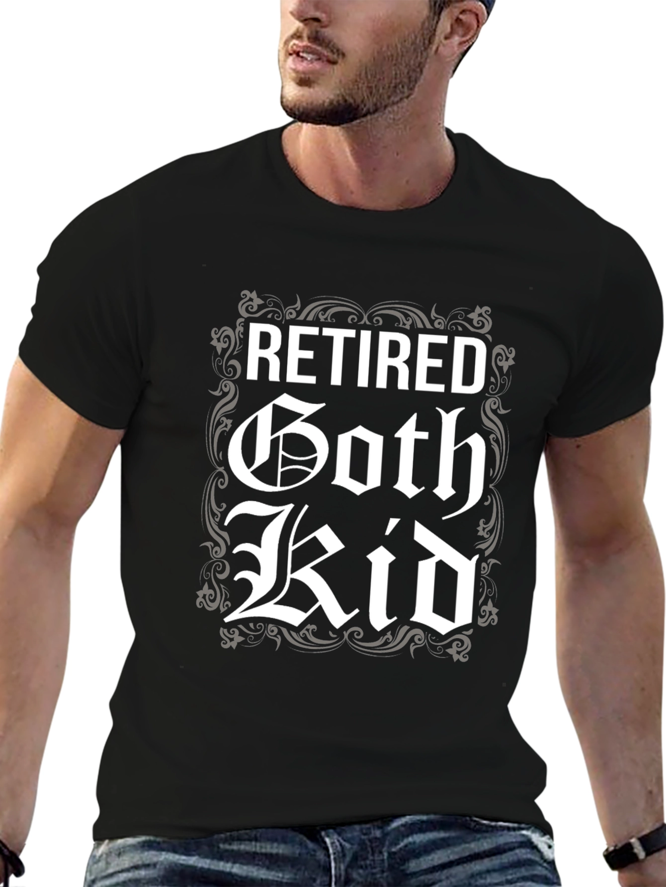 Retired Goth Kid Black T-Shirt