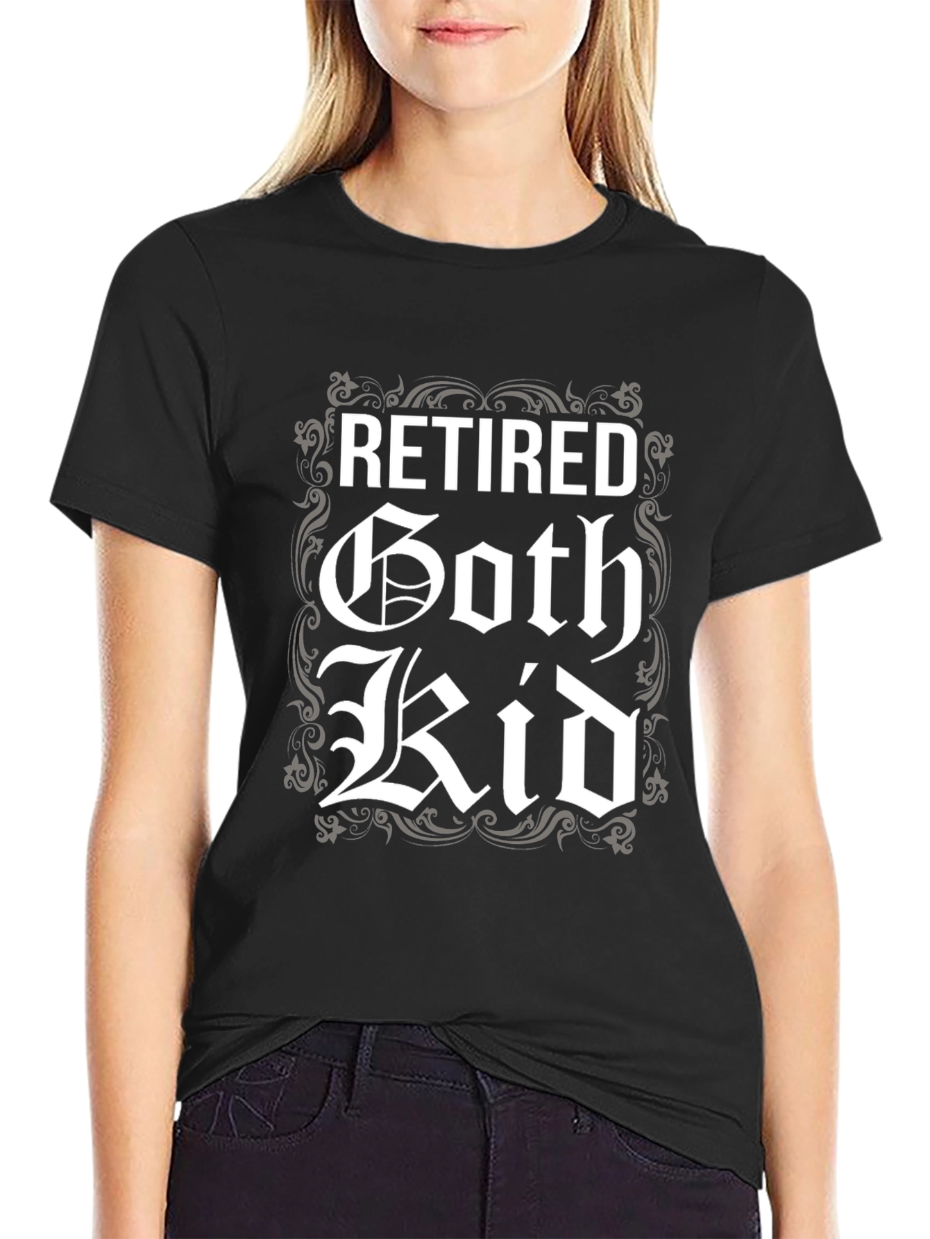 Retired Goth Kid Black T-Shirt