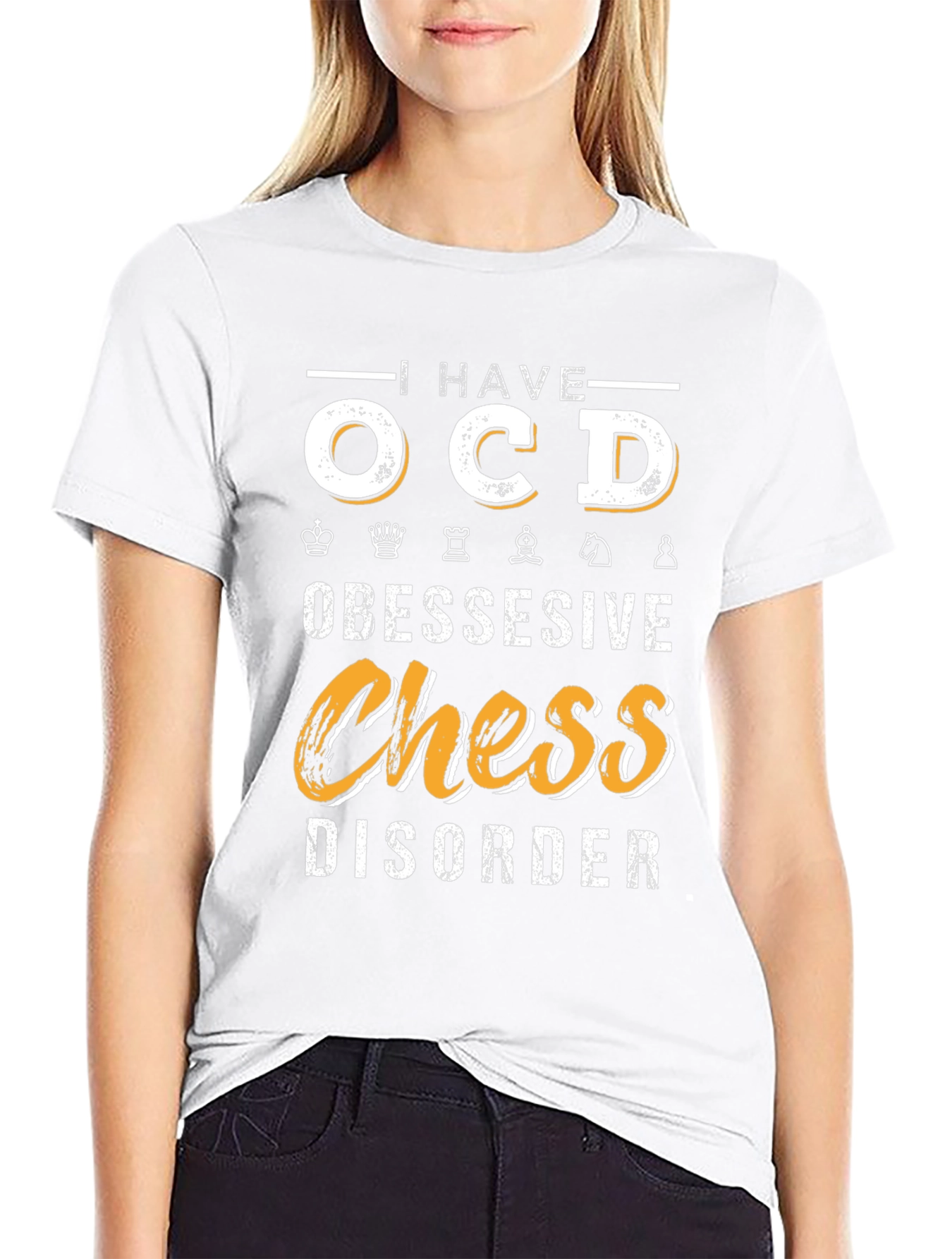 I Have OCD Obessessive Chess Disorder T-Shirt