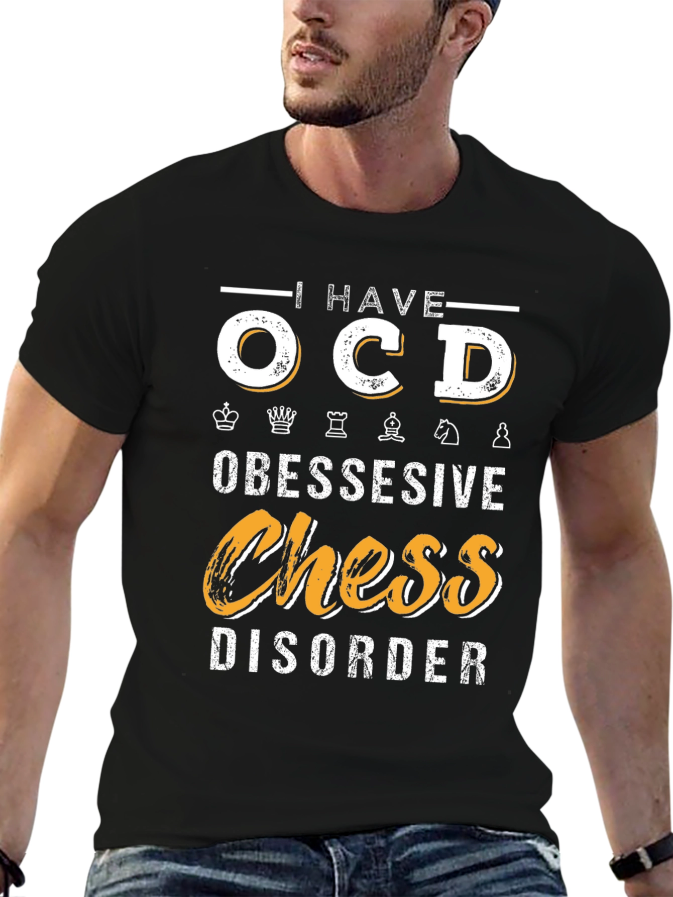 I Have OCD Obessessive Chess Disorder T-Shirt