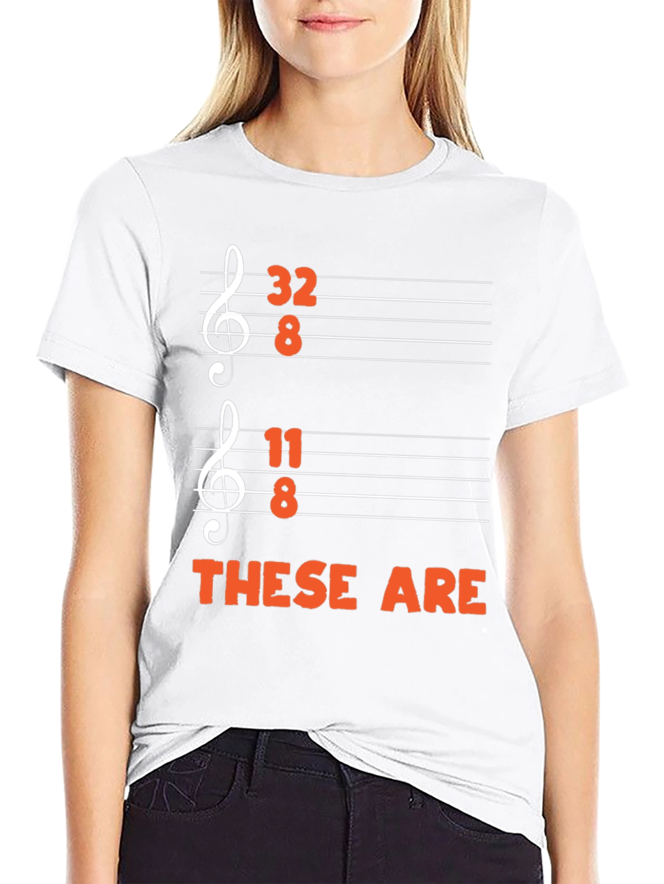 32 8 11 8 These Are Funny Music T-Shirt