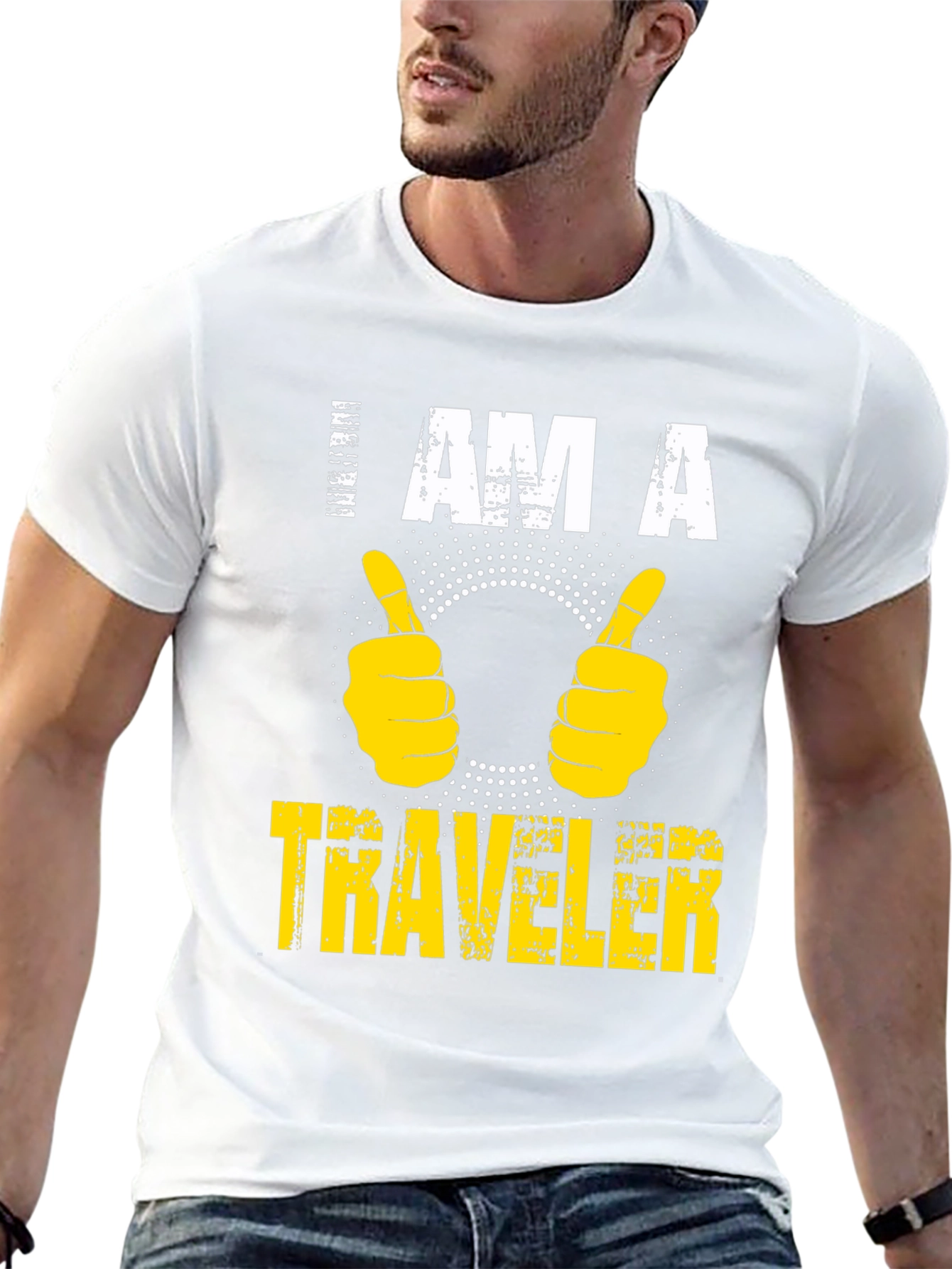 I Am A Traveler Graphic T-Shirt