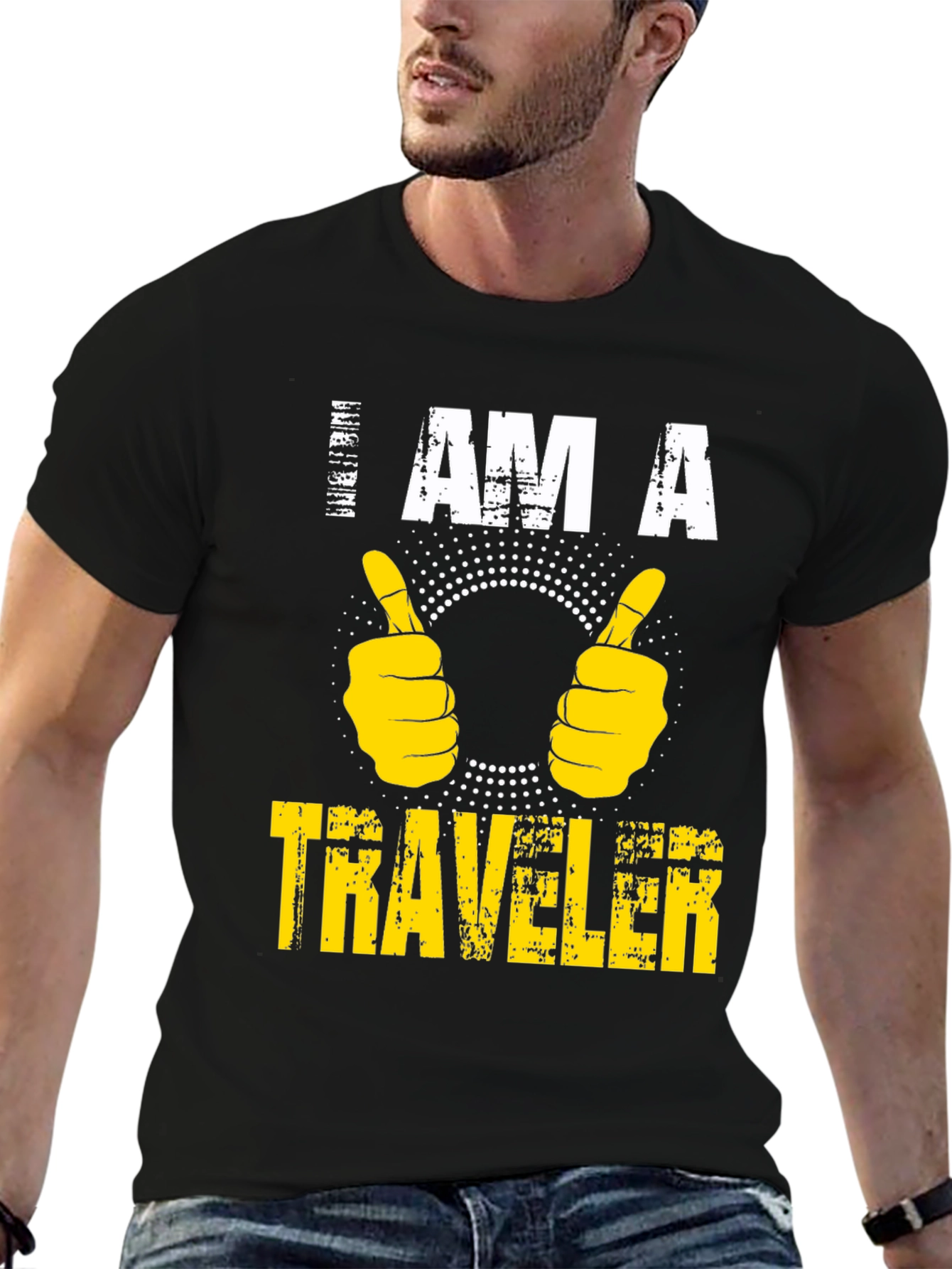 I Am A Traveler Graphic T-Shirt