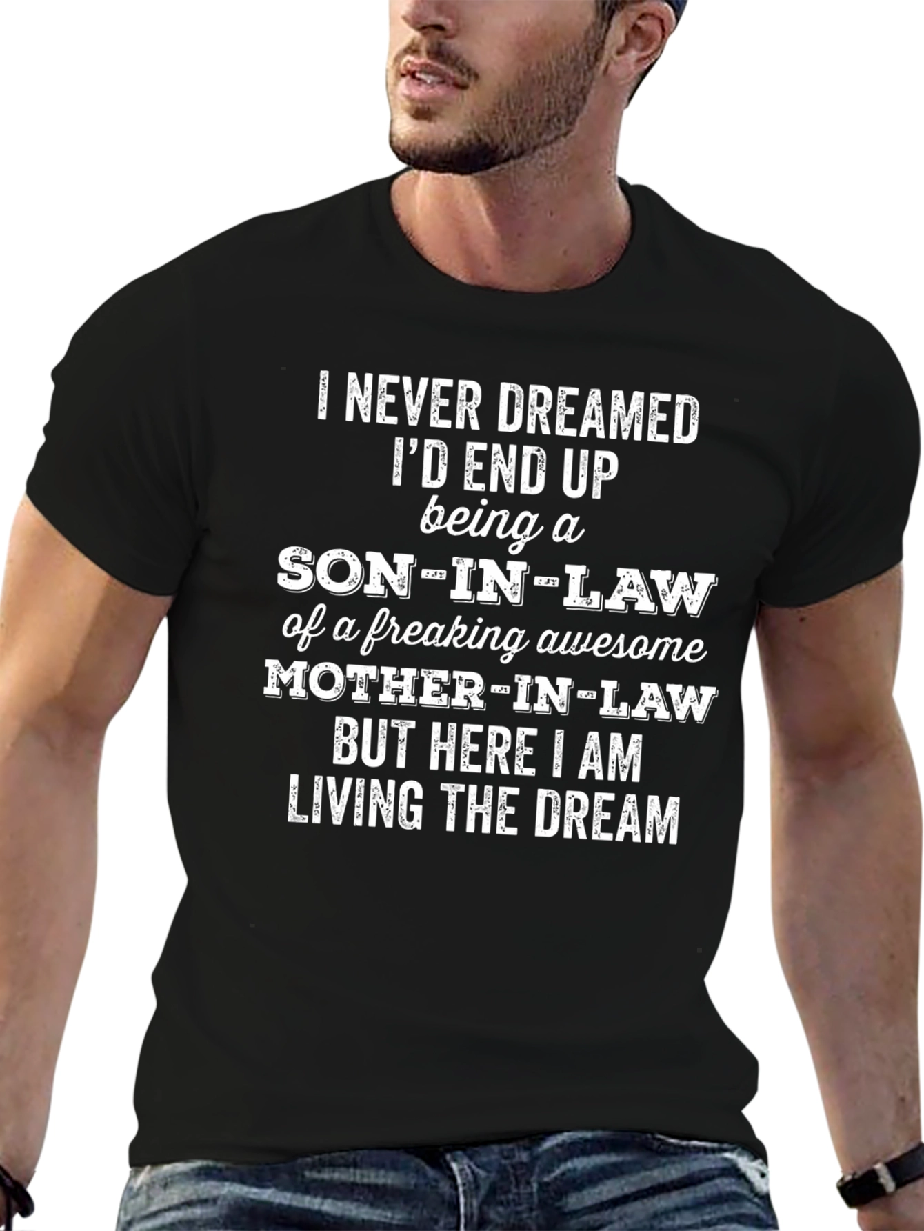 Son-in-Law Graphic Tee - Living the Dream