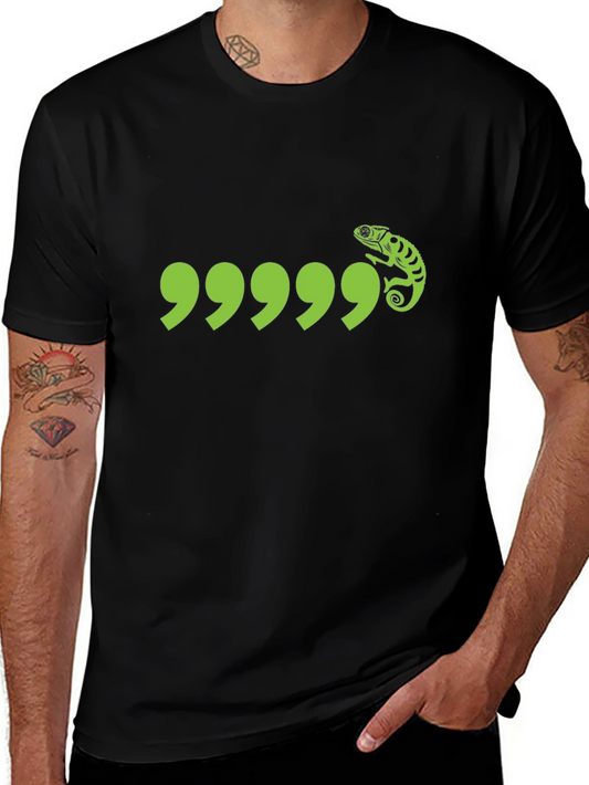Quotation Chameleon Black T-Shirt
