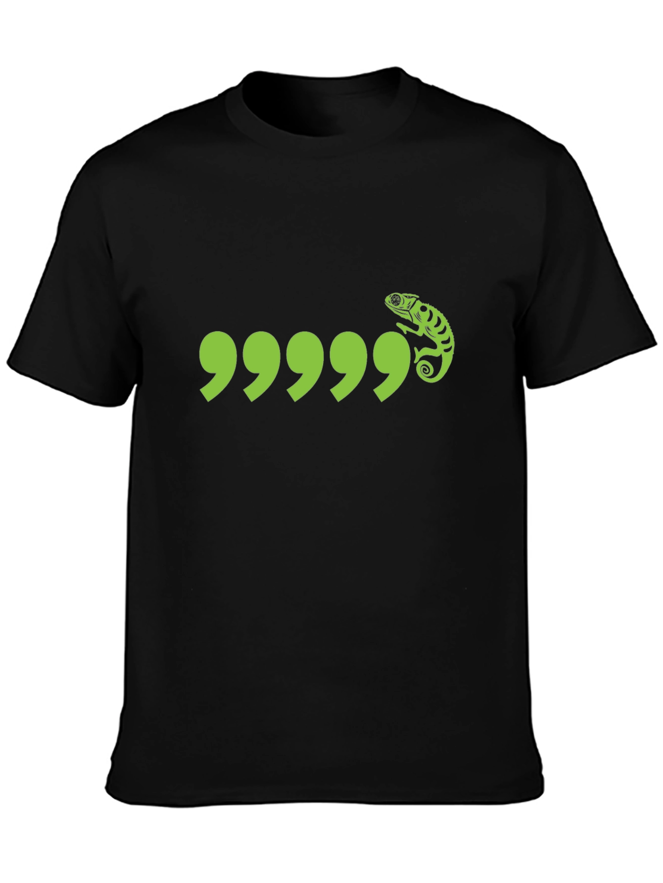 Quotation Chameleon Black T-Shirt