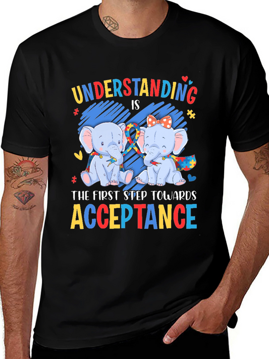 Autism Awareness Elephant T-Shirt