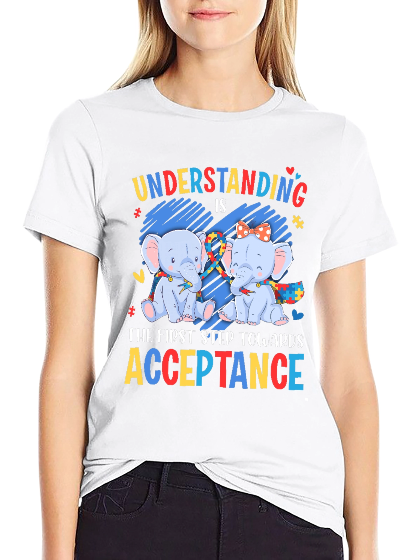 Autism Awareness Elephant T-Shirt