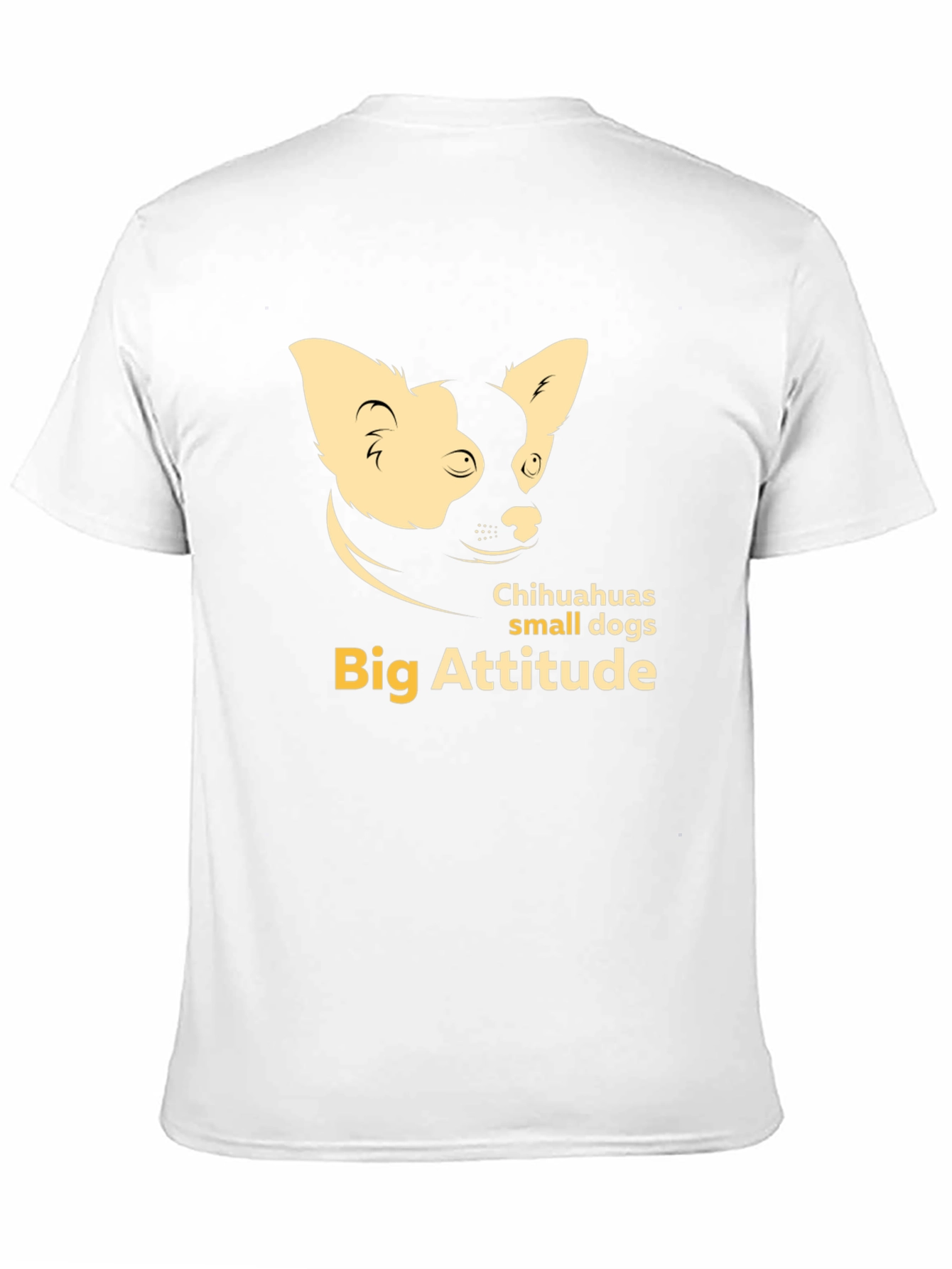 Chihuahua Big Attitude Graphic Tee
